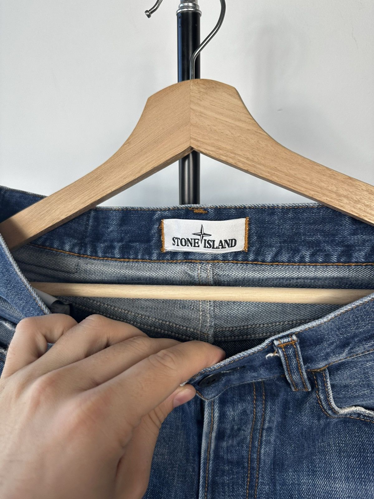 Stone Island Stone Island Distressed Denim Jeans TYPE SL W31 L34 Size US 31 - 6 Thumbnail