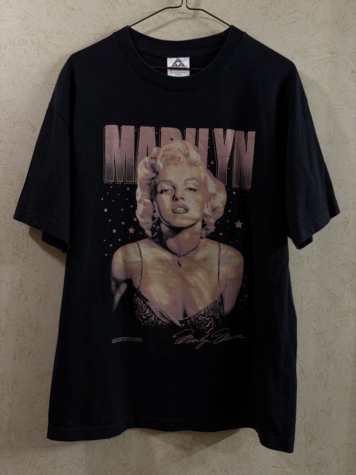 Vintage Vintage 2001 Marilyn Monroe Graphic Tee Size US L / EU 52-54 / 3 - 1 Thumbnail