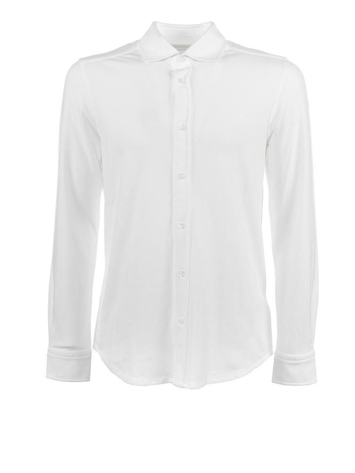 Circolo 1901 CIRCOLO 1901 Men Long Tops CN3426 PIQUET COTONEOTTSO White Size US L / EU 52-54 / 3 - 1 Thumbnail