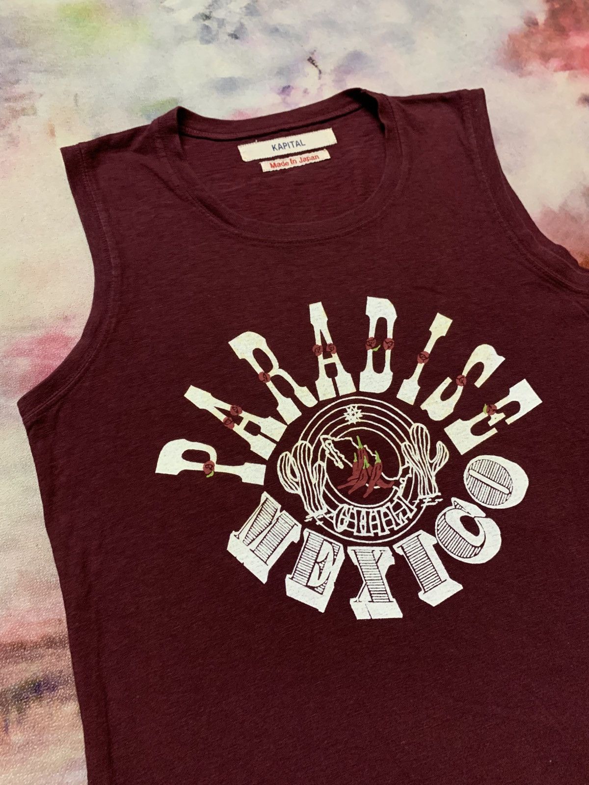Kapital Kapital ‘Paradise Mexico’ Sleeveless Shirt Kiro Hirata Size US M / EU 48-50 / 2 - 3 Thumbnail