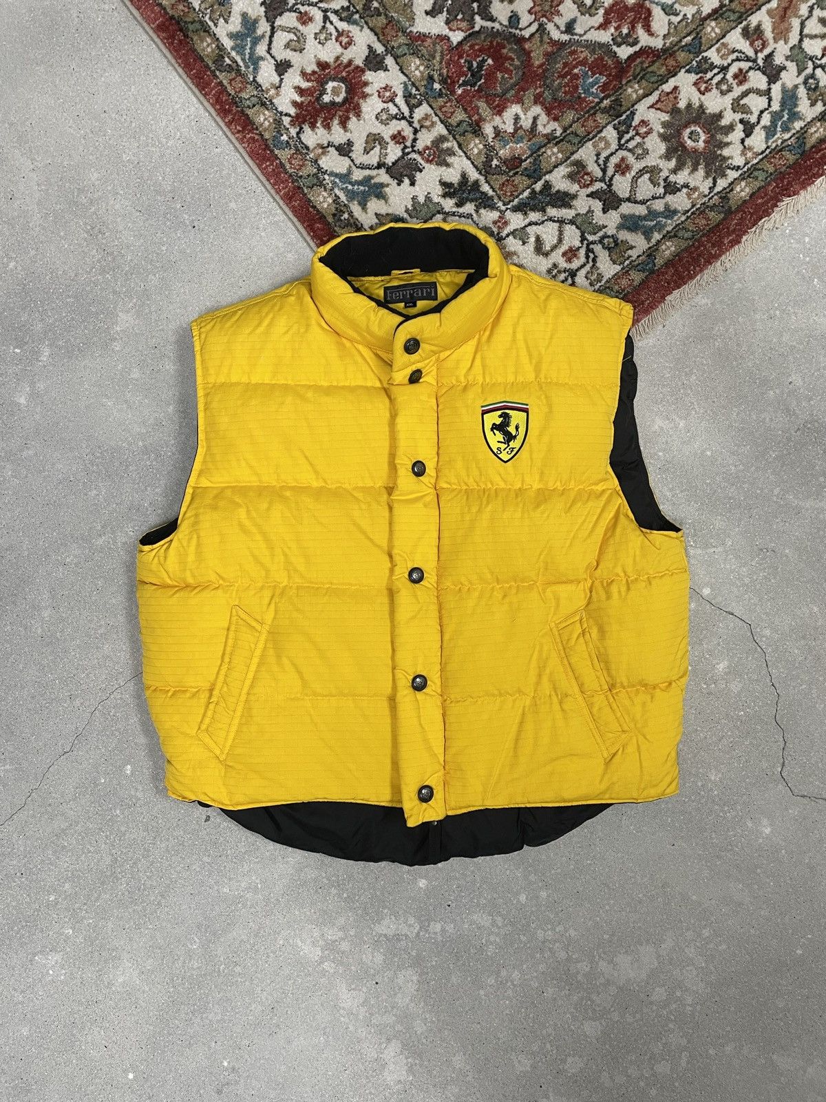 Ferrari Vintage Ferrari down vest racing 90s Size US XXL / EU 58 / 5 - 3 Thumbnail