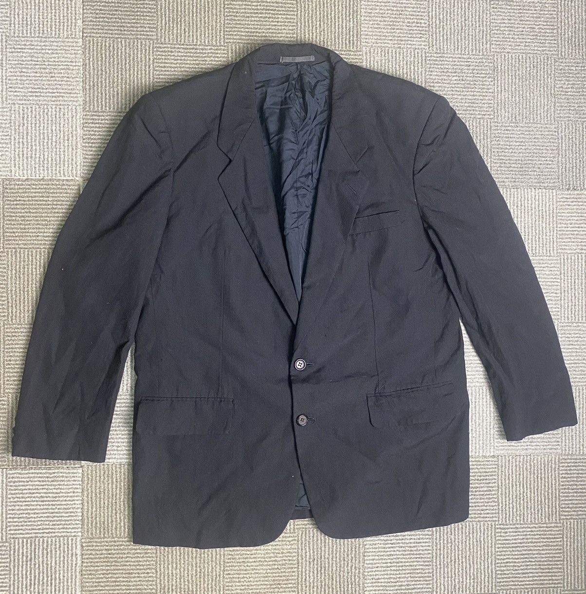 Comme des Garcons Homme AD 1988 COMME DES GARCON WOOL BLAZER CLASSIC JACKET Size US L / EU 52-54 / 3 - 1 Thumbnail