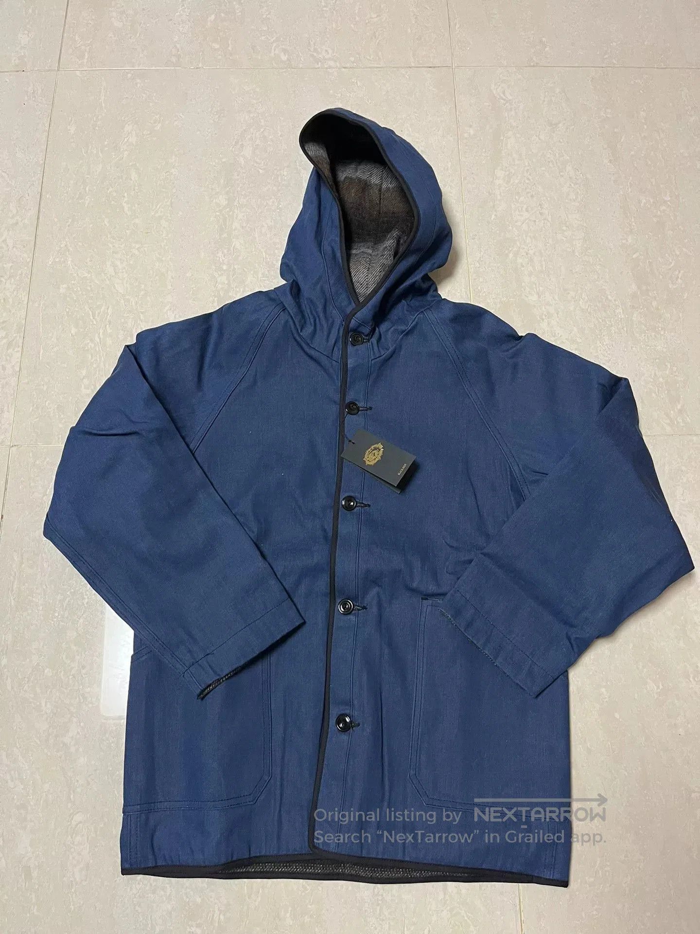 BLACK SIGN Black Sign Hooded Coat. Size S / US 4 / IT 40 - 1 Thumbnail
