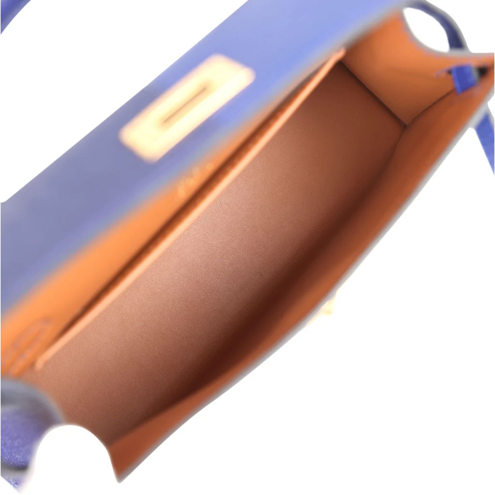 Hermes Hermes Mini Kelly 20 Encre Gold Epsom Sellier Handle Bag Size ONE SIZE - 8 Thumbnail