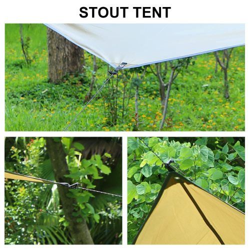 Designer × Homemade Camping Tarp Waterproof, Hammock Rain Fly Lightweight, Backp Size US L / EU 52-54 / 3 - 5 Thumbnail