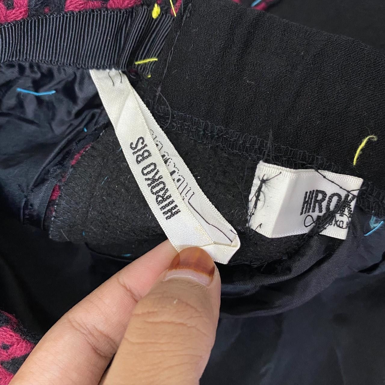 Hiroko Koshino Homme Vtg 90’ HIROKO KOSHINO BIS London Monogram Punk Maxi Size 32" / US 10 / IT 46 - 3 Thumbnail