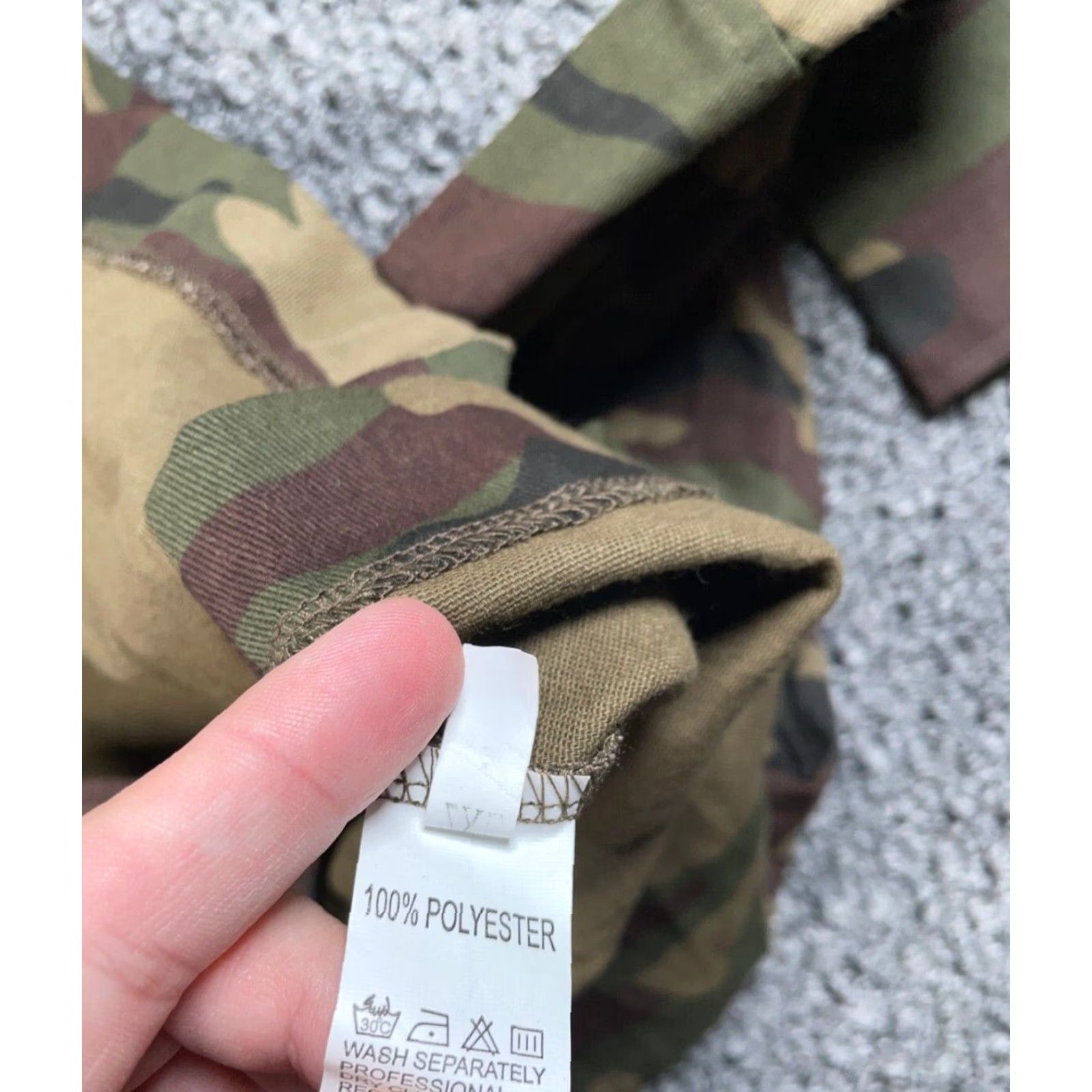 Vintage Love God Camouflage Shirt Jacket Women's XL Green Camo Lightweight Streetwear Size XL / US 12-14 / IT 48-50 - 5 Thumbnail