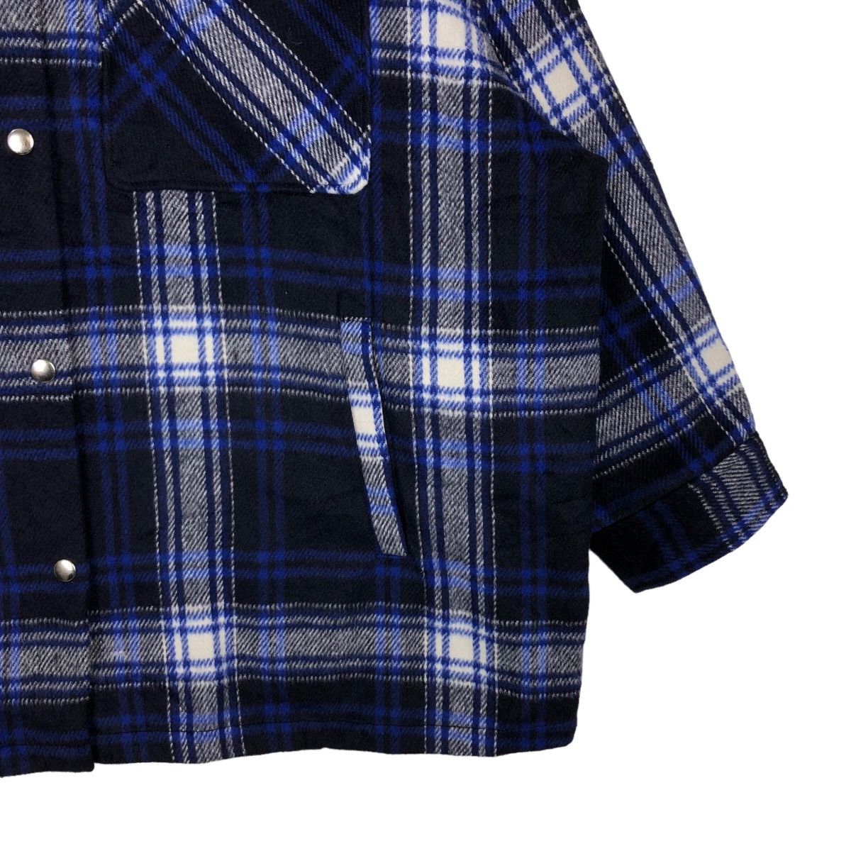 Flannel 🔥90’s Chore Divided Flannel Jacket Tartan Design Big Size Size US XL / EU 56 / 4 - 5 Thumbnail