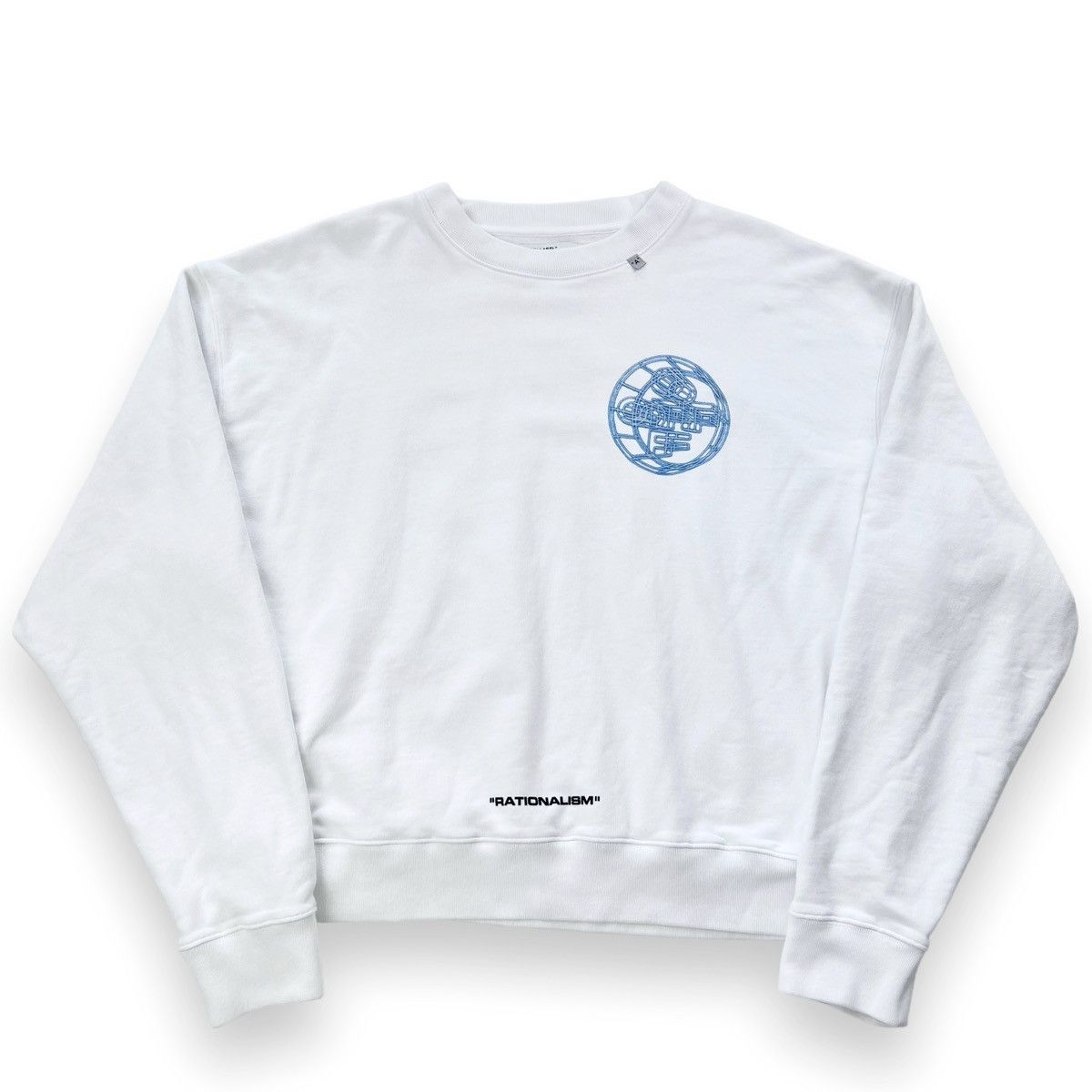 Off-White Off-White Rationalism White Sweatshirt Size US XL / EU 56 / 4 - 3 Thumbnail