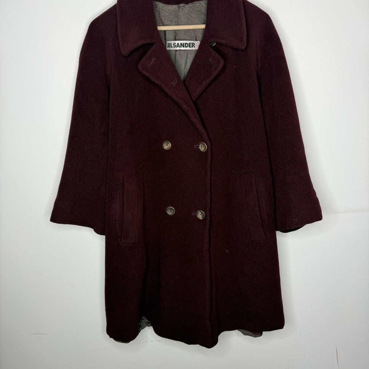 Jil Sander JIL SANDER Coat Jacket Trench Cashmere Overcoat Oversized Size M / US 6-8 / IT 42-44 - 5 Thumbnail