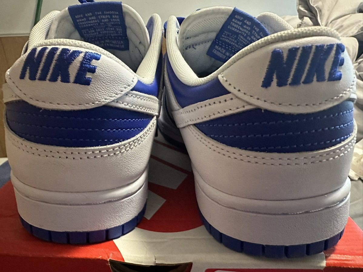 Nike Nike Dunk Low - Racer Blue White - 10.5 Size US 10.5 / EU 43-44 - 10 Thumbnail