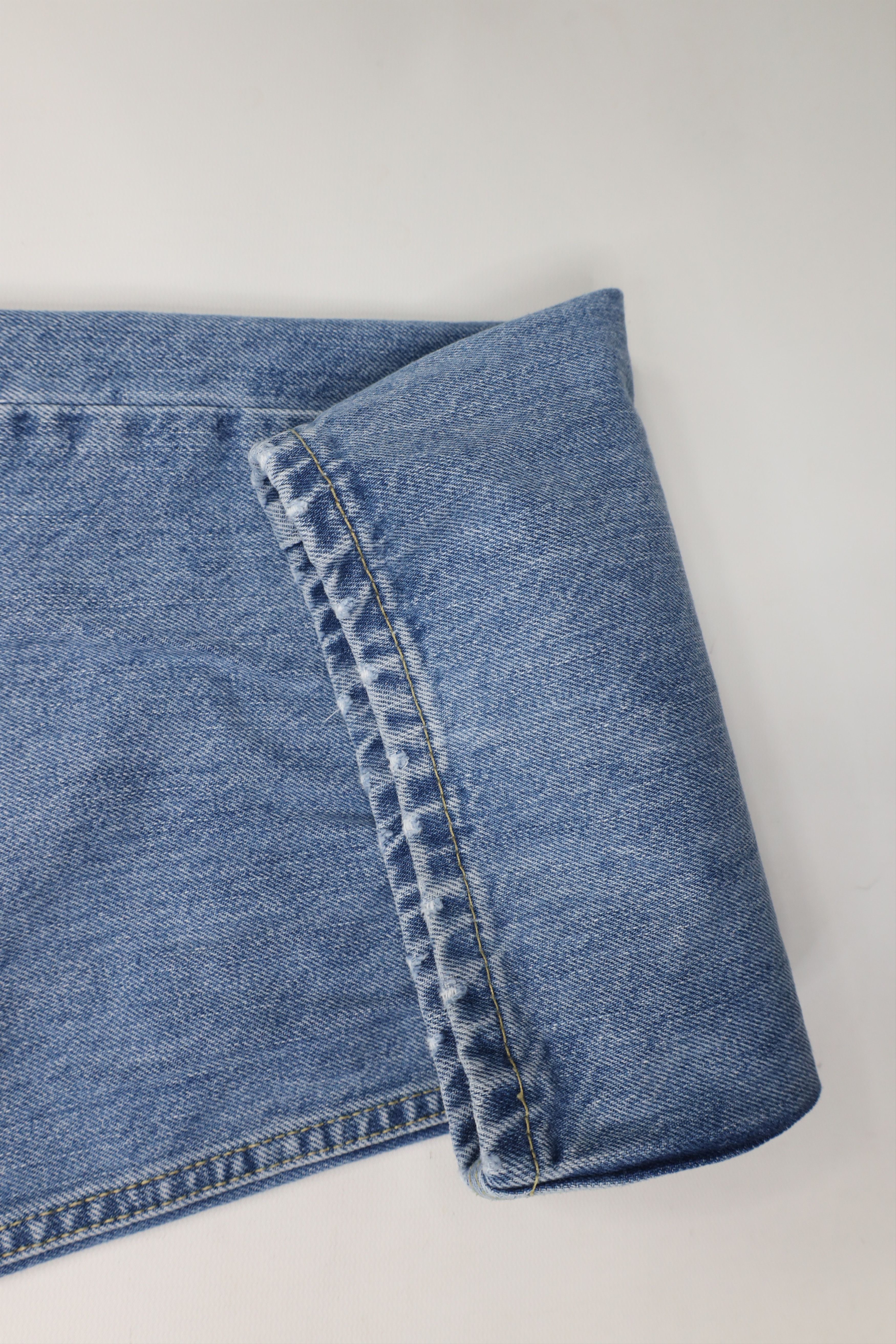 Levi's × Vintage Vintage Y2K Levis 505 Regular Fit Denim Jeans Blue Cotton Size US 40 / EU 56 - 5 Thumbnail