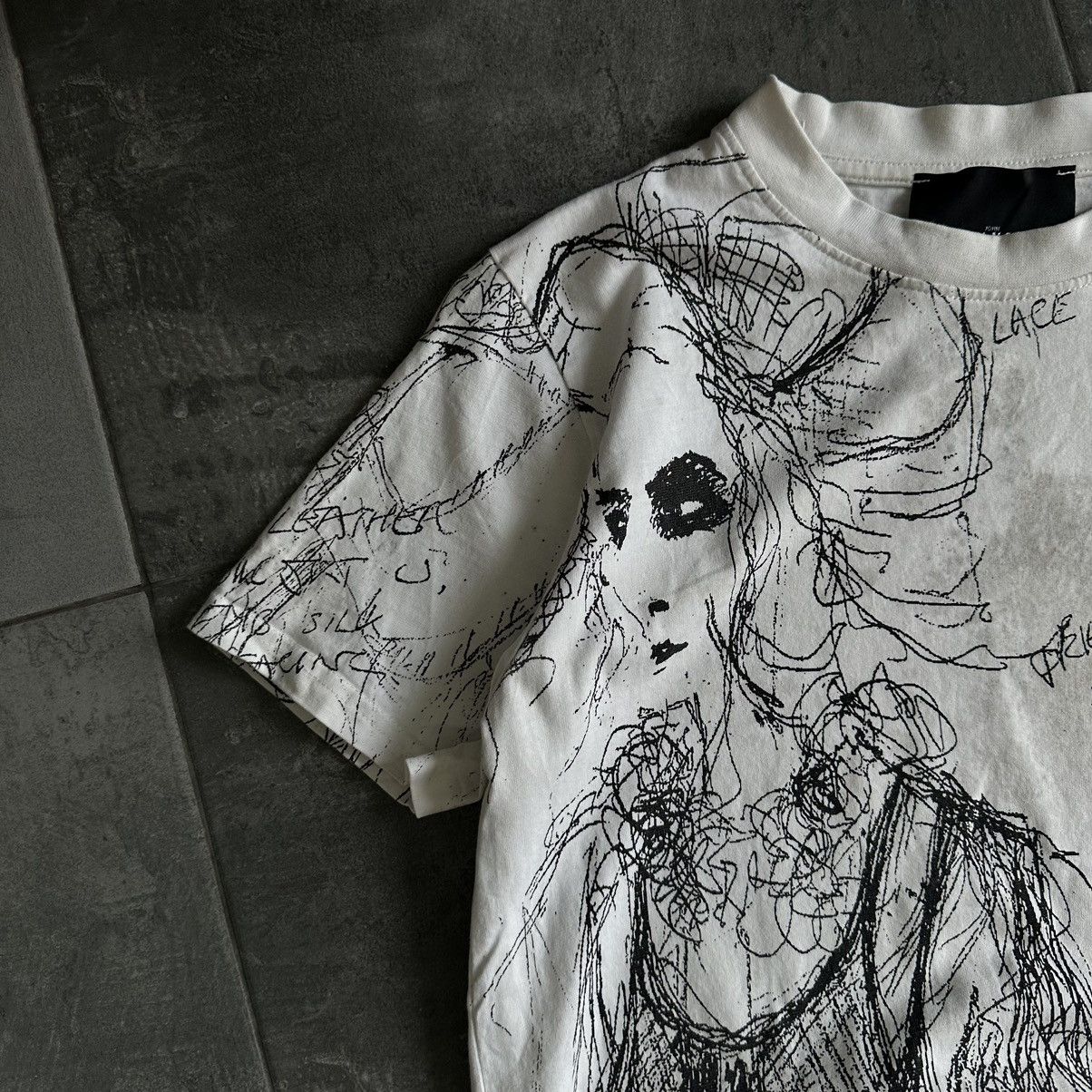 John Richmond Vintage Japanese Style John Richmond T-shirts Overprint Y2K Size S / US 4 / IT 40 - 4 Thumbnail