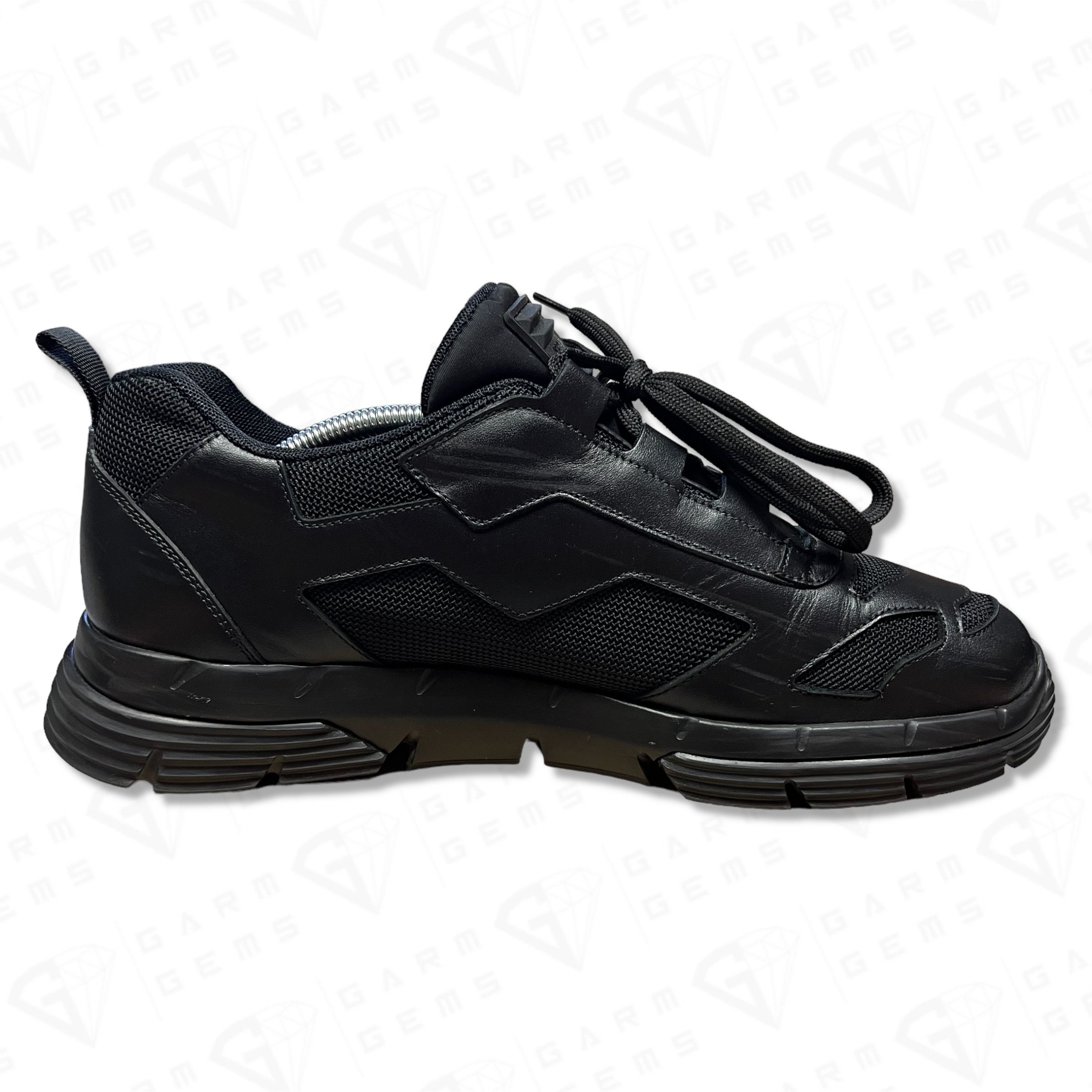 Prada Prada Geometric Panelled Low Top Twist Trainers Size US 10 / EU 43 - 4 Thumbnail