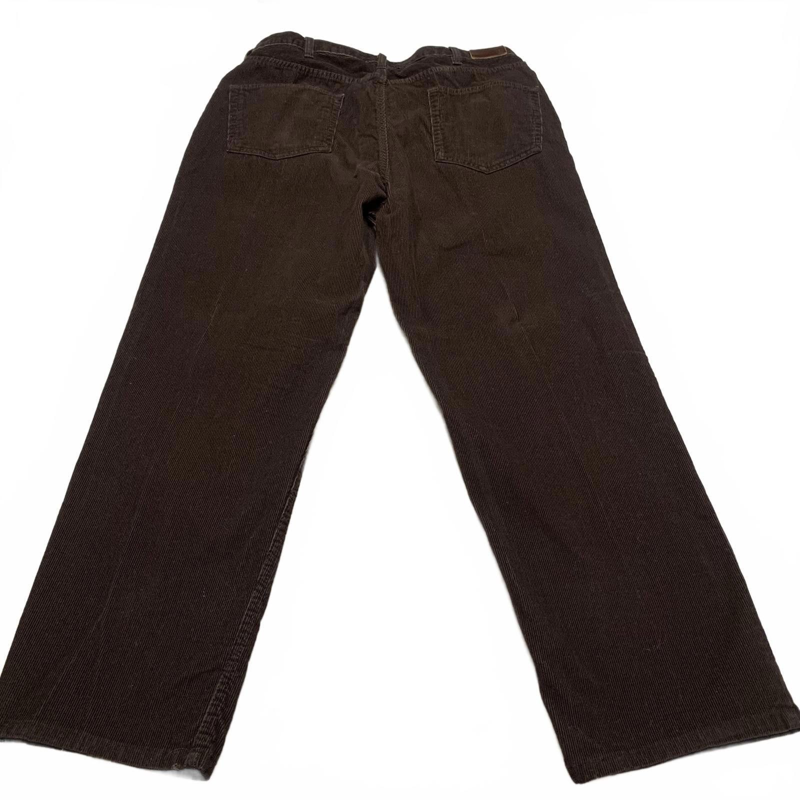 Lands' End Lands' End Men's 38 Brown Tapered Corduroy Pants Size US 38 / EU 54 - 5 Thumbnail