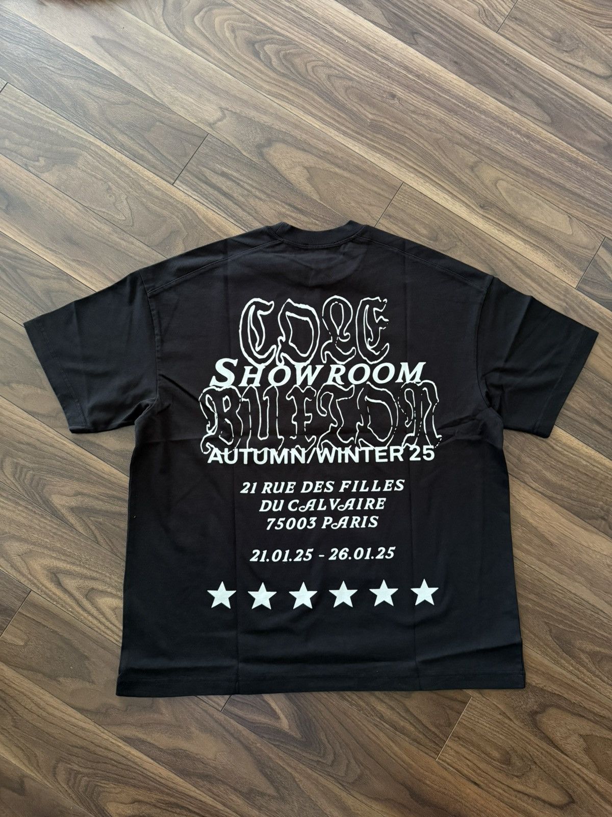 Cole Buxton Cole Buxton ShowRoom Paris Oversize Tshirt Size US L / EU 52-54 / 3 - 1 Thumbnail