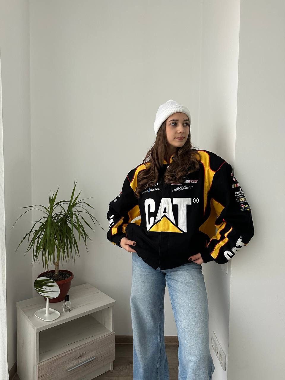 NASCAR × Vintage Vintage NASCAR Racing GAT Formula One Bomber Jacket Size US M / EU 48-50 / 2 - 5 Thumbnail