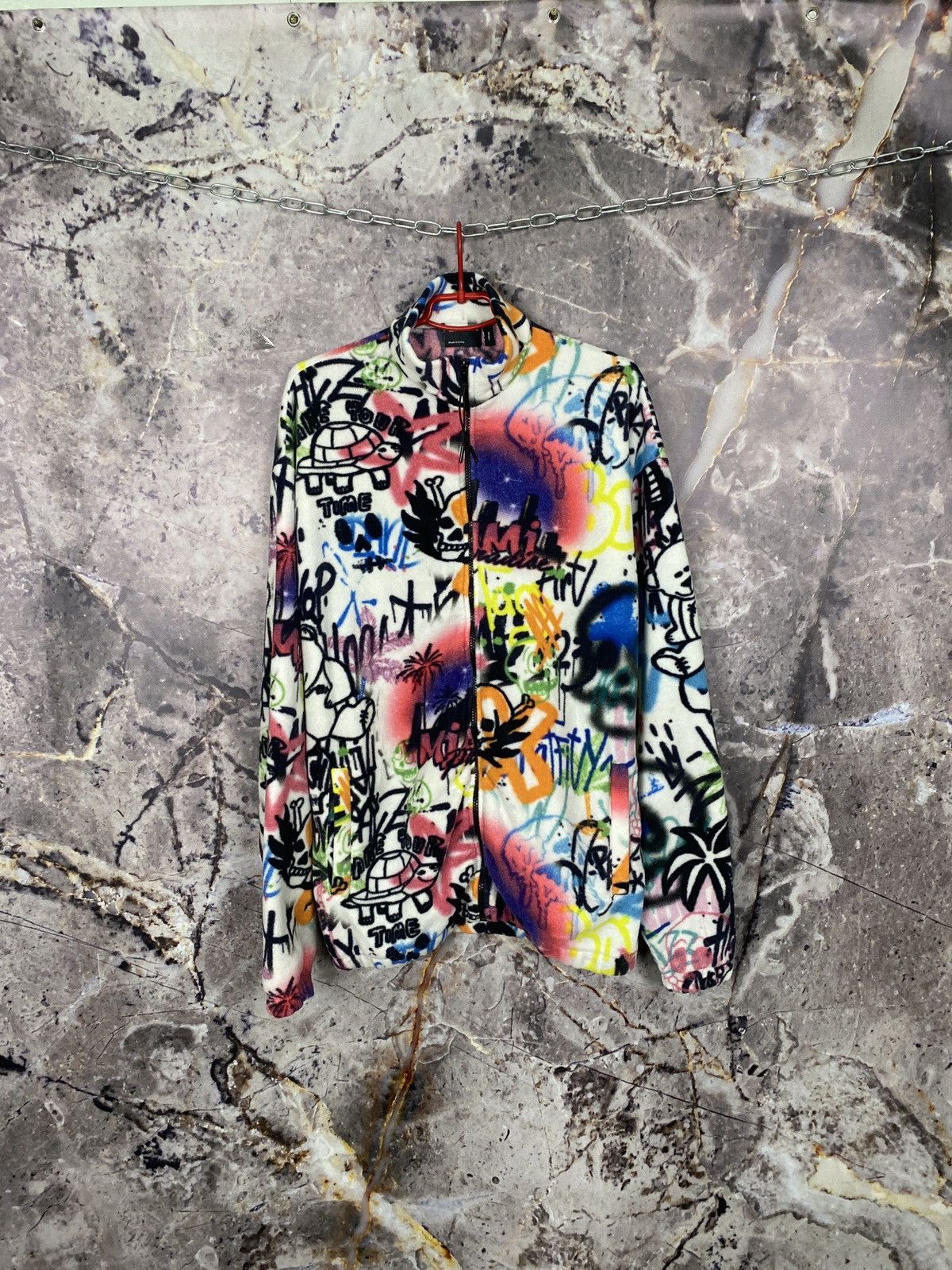 Asos Men’s ASOS Sweatshirt Graffiti Miami Paradise Size Large Size US L / EU 52-54 / 3 - 1 Thumbnail