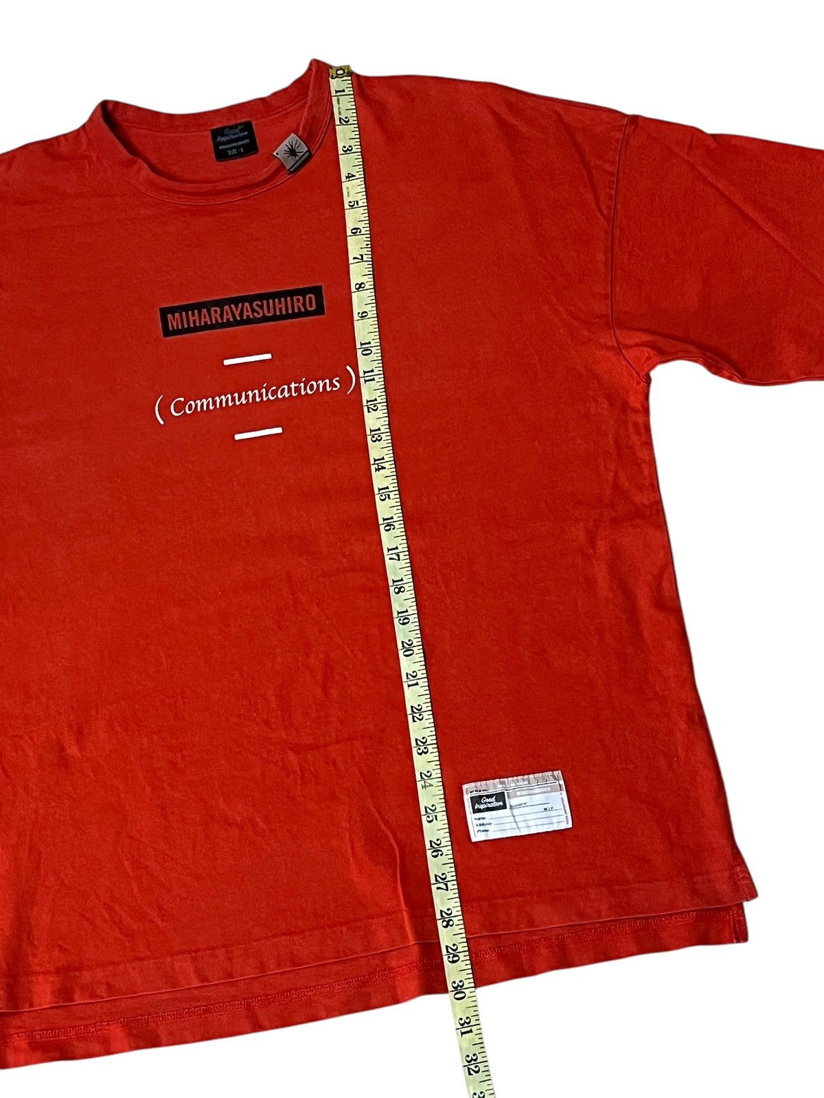 GU × Maison MIHARA YASUHIRO MIHARA YASUHIRO xGU GOOD INSPIRATION BAGGY TEE SHIRT Size US XL / EU 56 / 4 - 10 Thumbnail