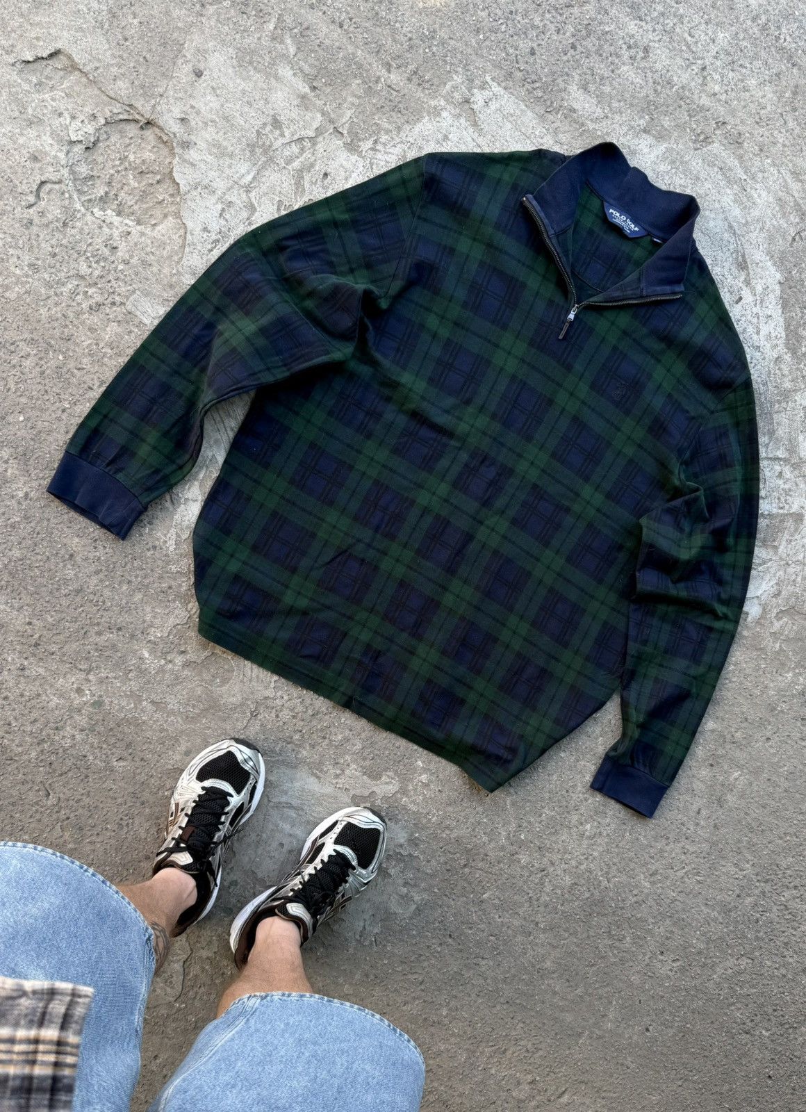 Polo Ralph Lauren Polo Ralph Lauren Golf Y2k Zip Knit Hype Old Many Sweater Size US XXL / EU 58 / 5 - 1 Thumbnail