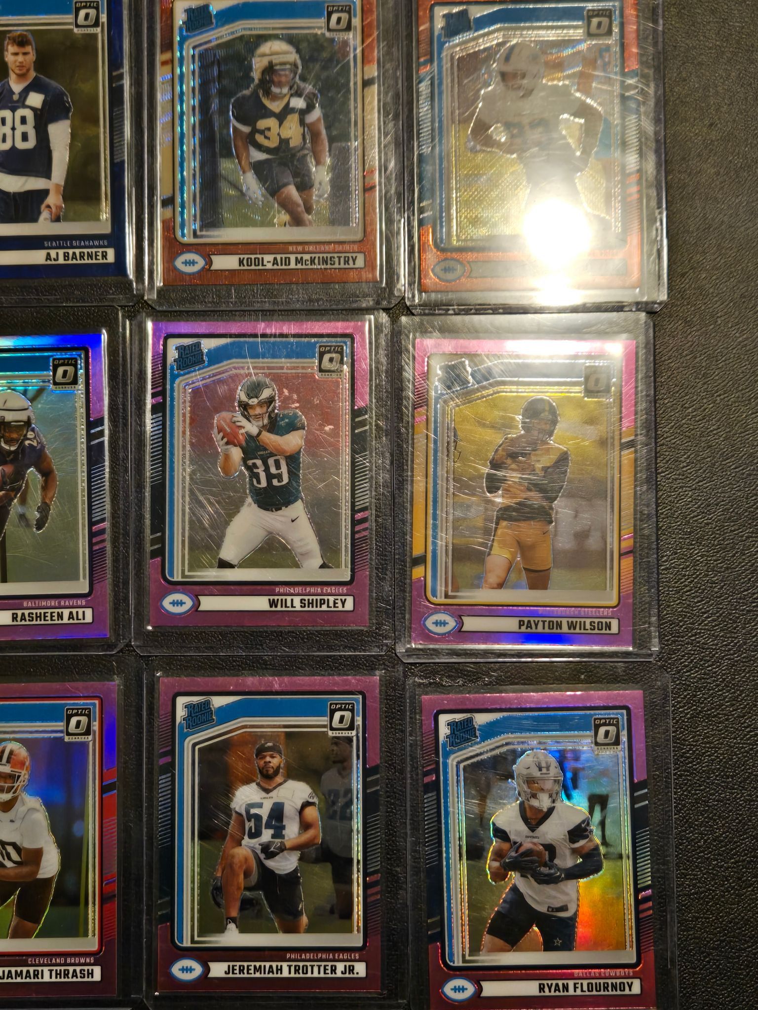 Other Donruss Optic Football Rated Rookie Pink Blue Red Prizm Lot Size ONE SIZE - 2 Thumbnail