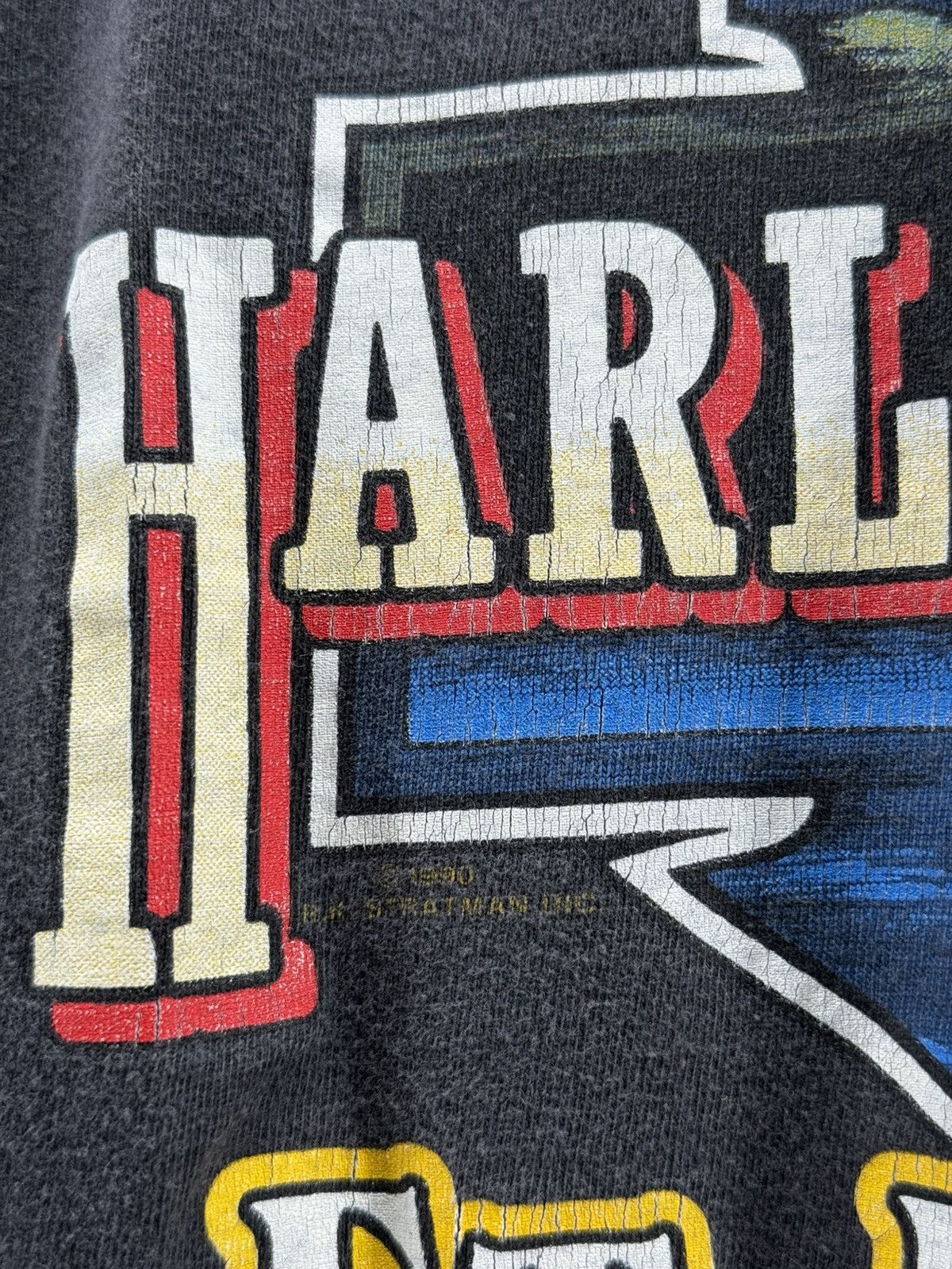 Harley Davidson RARE Vintage 90s Florida Harley Davidson logo tee sz XL Size US XL / EU 56 / 4 - 4 Thumbnail