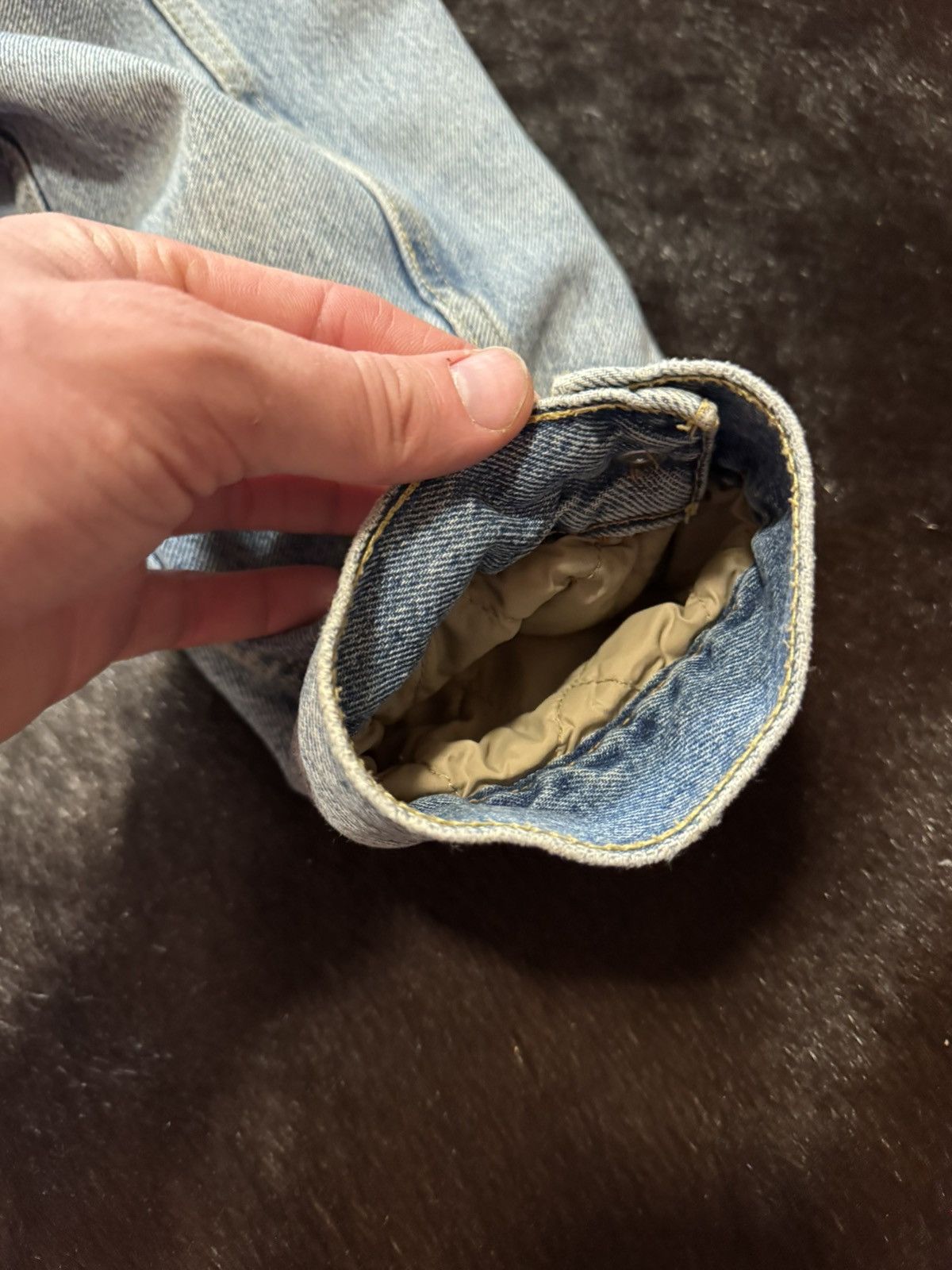 Levi's × Levi's Vintage Clothing × Vintage Levis sherpa lined denim jacket Size US XL / EU 56 / 4 - 15 Thumbnail