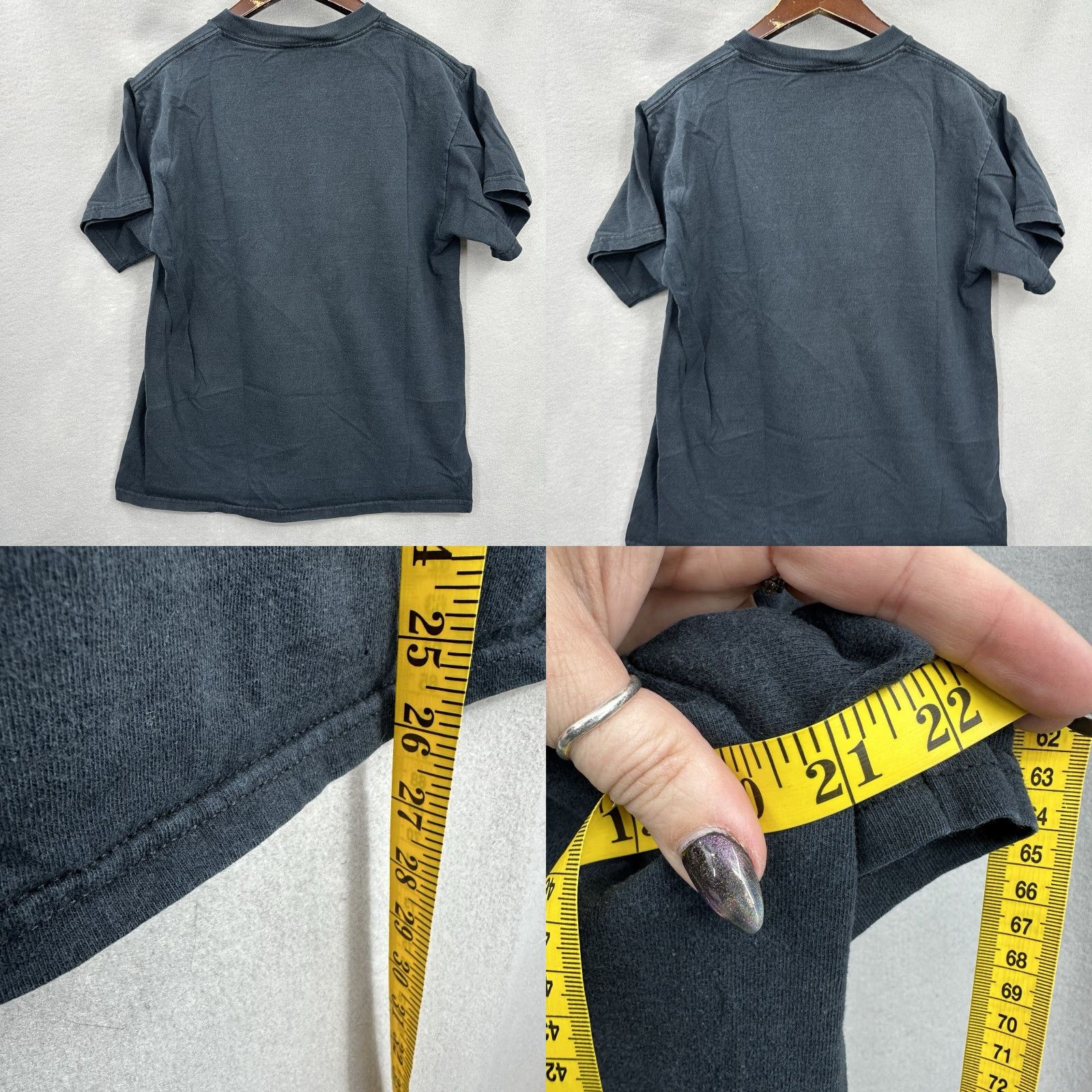 Fruit Of The Loom VINTAGE Tear It Up Black Flag Tour Shirt Men M Hardcore Punk Rock Band Last Line Shirt M Black Cotton Jersey Short Sleeve Crew Neck Rock Size US M / EU 48-50 / 2 - 8 Thumbnail