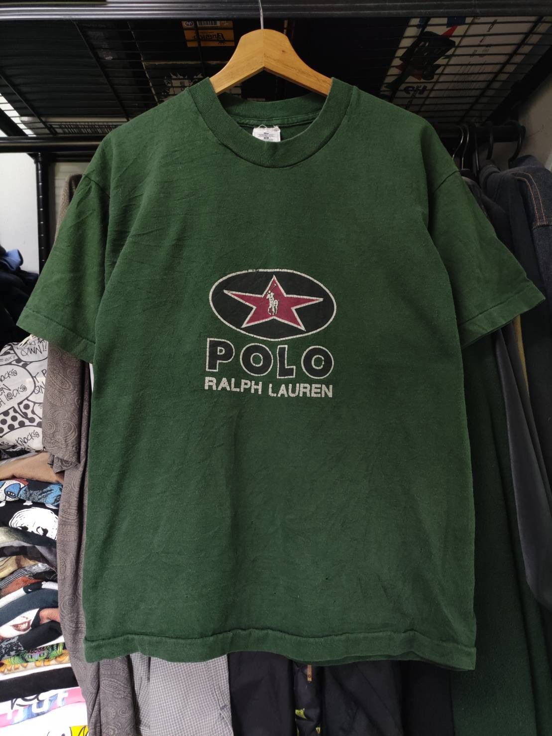 Polo Ralph Lauren Vtg 90's Polo Ralph Lauren Classic Logo T-Shirt Size US L / EU 52-54 / 3 - 2 Thumbnail