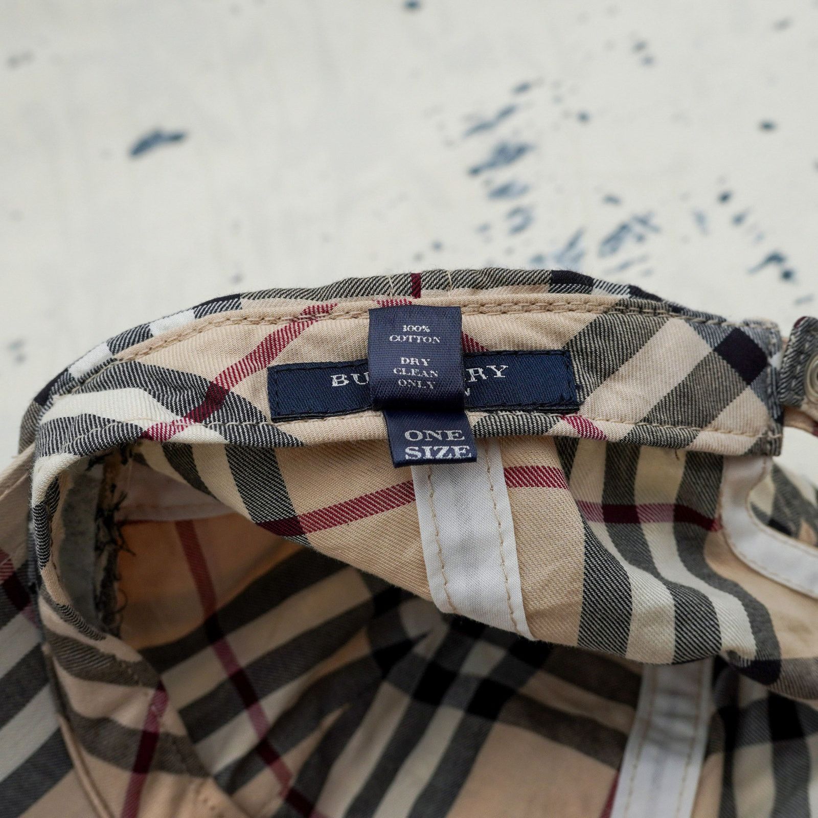 Burberry Vintage burberry london nova check beige baseball cap hat Size ONE SIZE - 9 Thumbnail