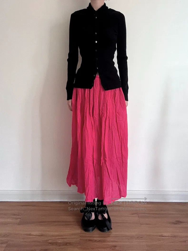 Comme des Garcons Comme Des Garcons size M Rose Pink Skirt Size 22" - 3 Thumbnail