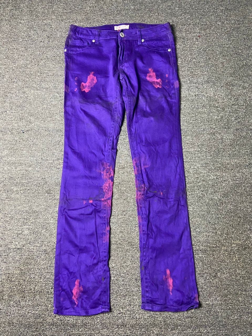 Japanese Brand COLZA Japanese Brand Bleached Jeans (159) Size US 30 / EU 46 - 1 Thumbnail