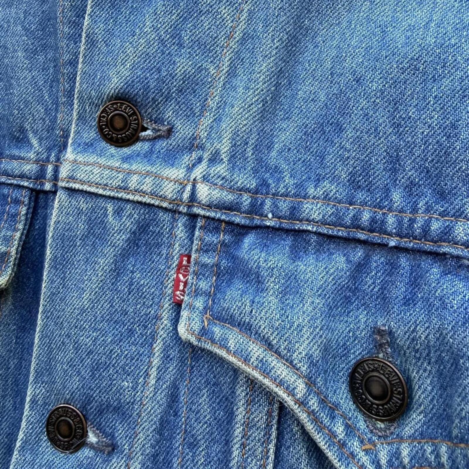 Levi's vintage Levi’s jean jacket 70s 42 medium/large Size US L / EU 52-54 / 3 - 3 Thumbnail