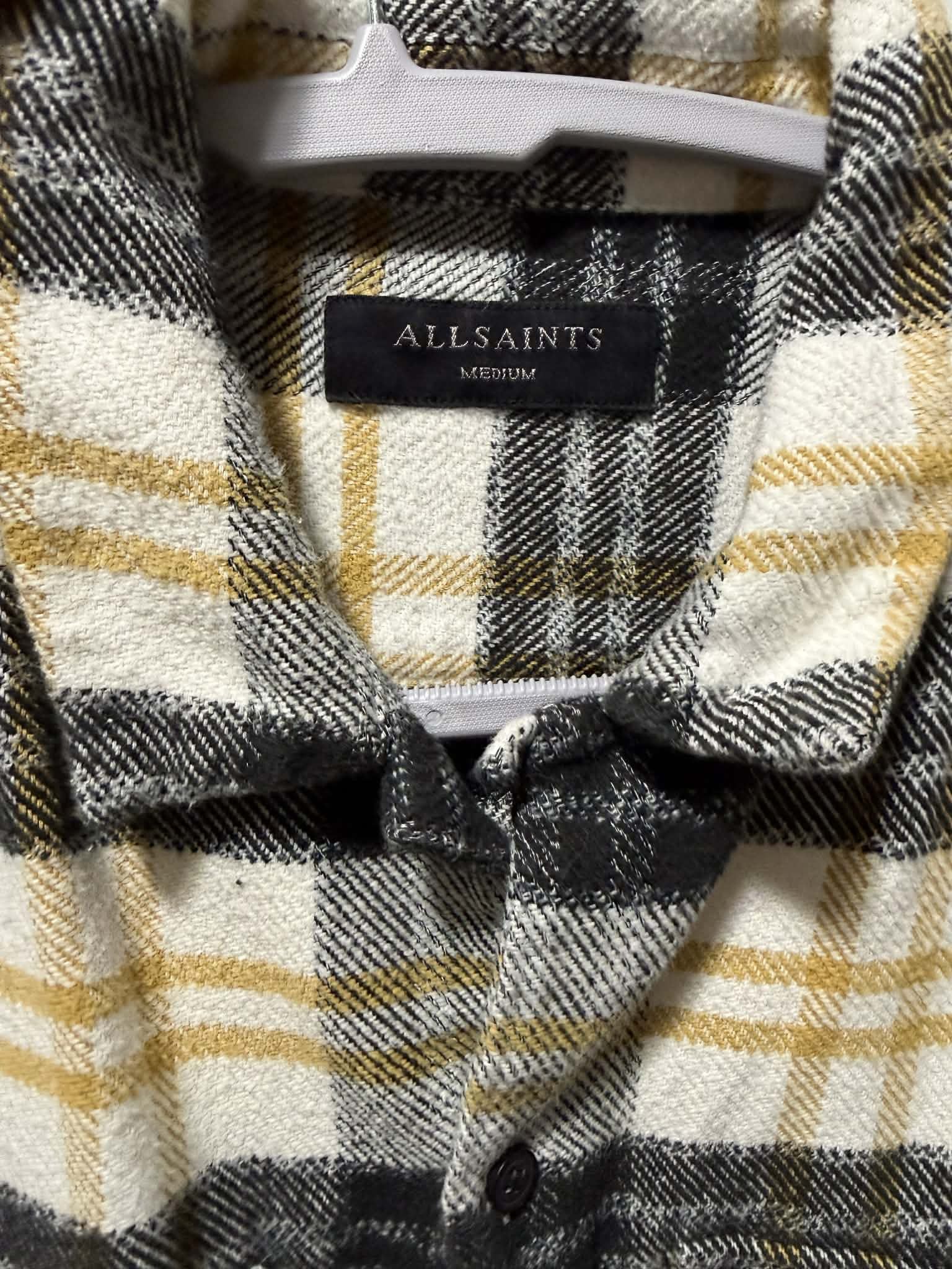 Allsaints Lenado LS Flannel Shirt Size US M / EU 48-50 / 2 - 3 Thumbnail