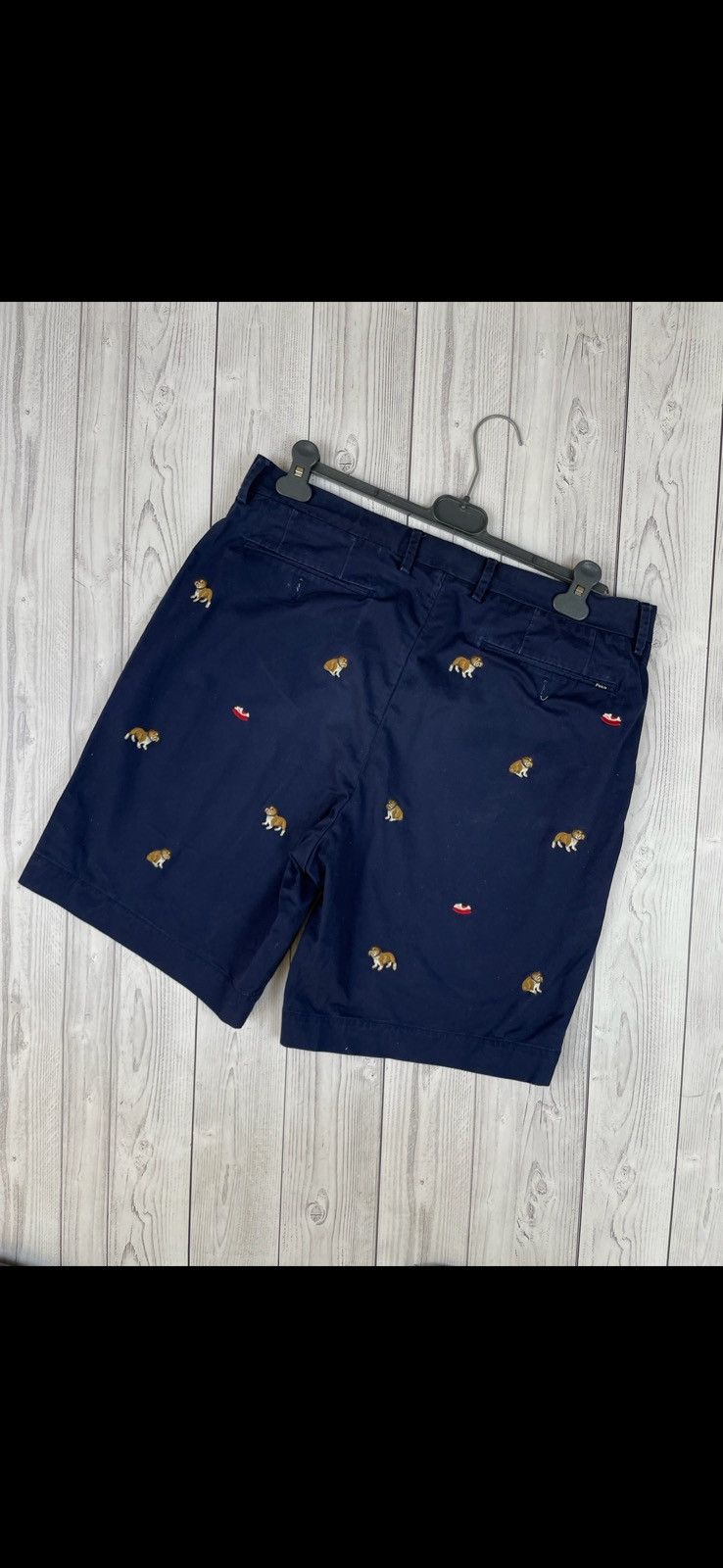 Polo Ralph Lauren Vintage polo ralph lauren shorts monogram size 36 Size US 36 / EU 52 - 4 Thumbnail