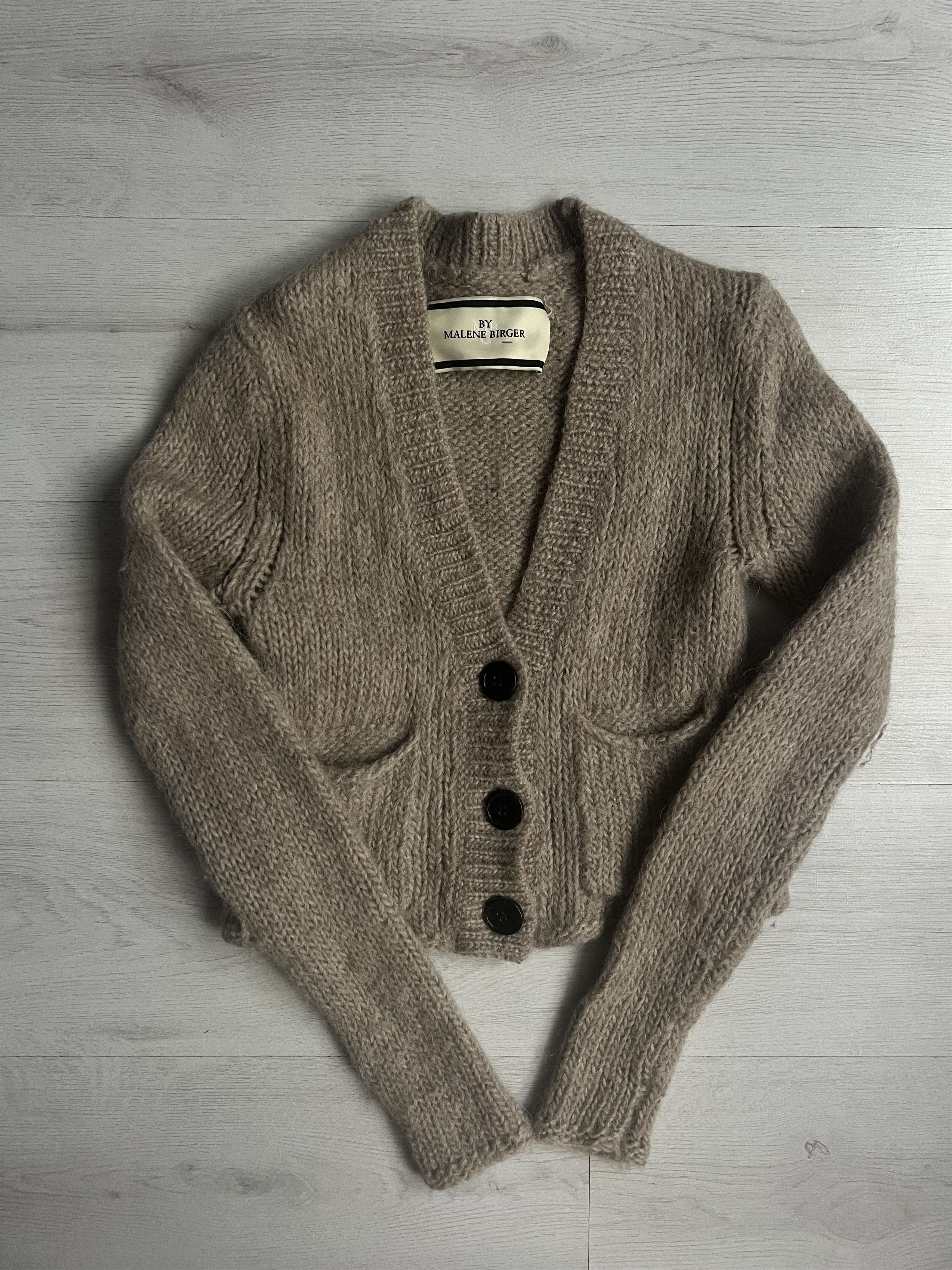 By Malene Birger BY MALENE BIRGER “Mali” Mohair Blend Cropped Cardigan Size S / US 4 / IT 40 - 1 Thumbnail