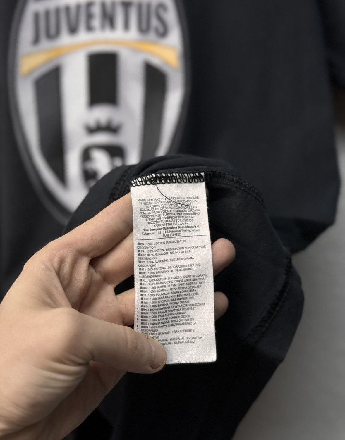 Nike Juventus Nike 2012/2013 Soccer T-shirt Size US S / EU 44-46 / 1 - 8 Thumbnail