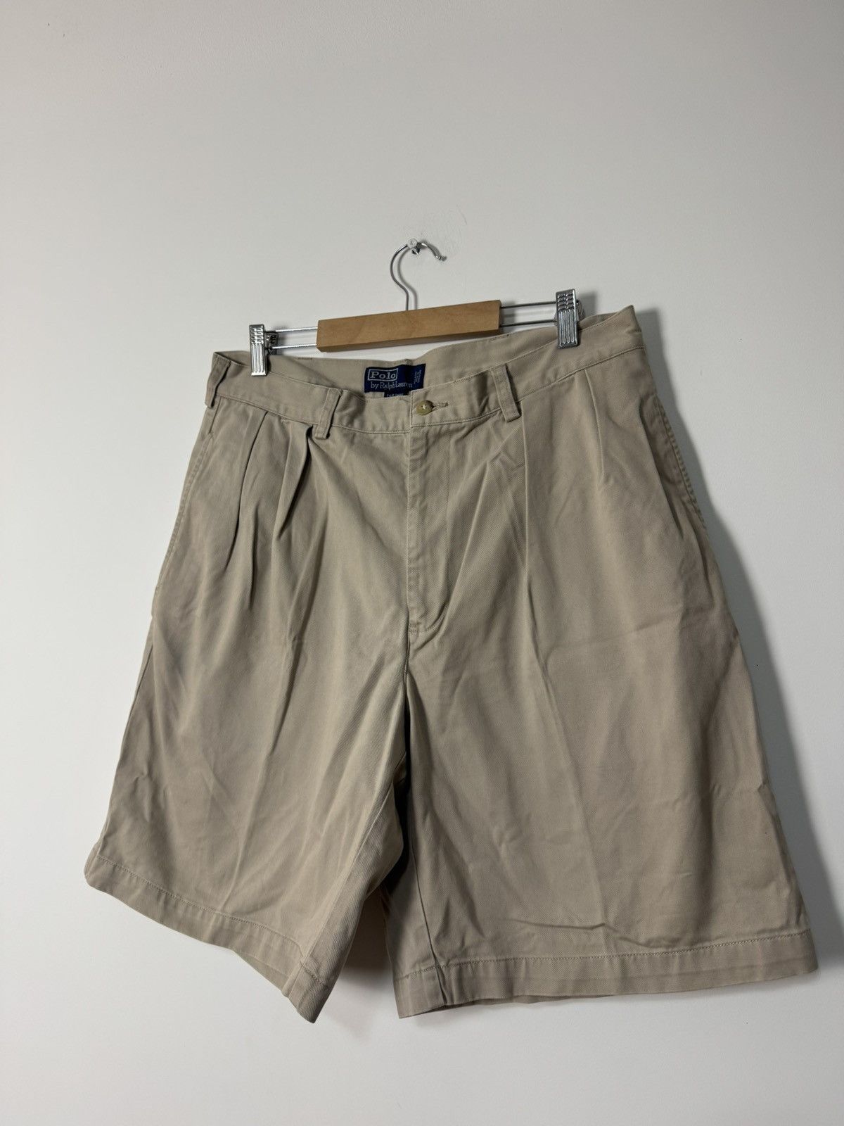 Polo Ralph Lauren Vintage Polo Ralph Lauren shorts Beige Streetwear style Size US 34 / EU 50 - 2 Thumbnail