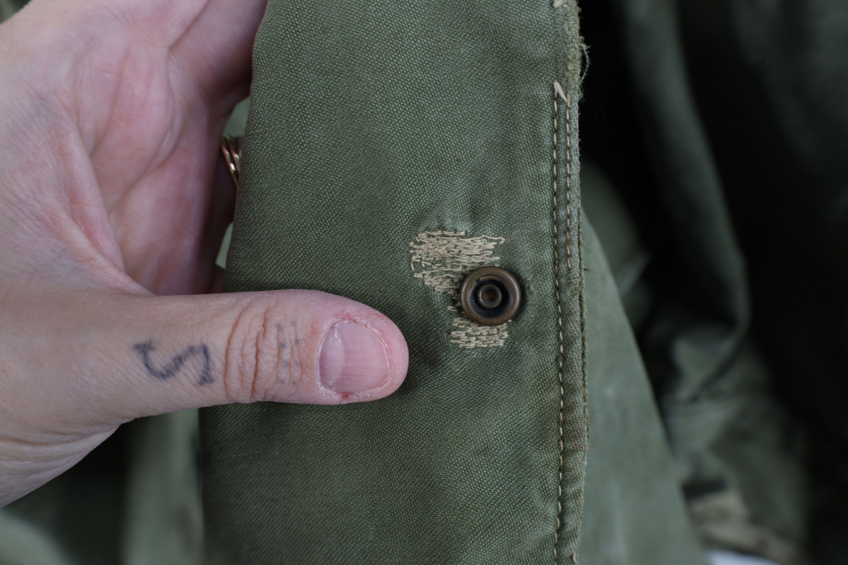 Vintage Vintage 50s Korean War M-1951 Field Jacket Green Shell USA Size US M / EU 48-50 / 2 - 14 Thumbnail