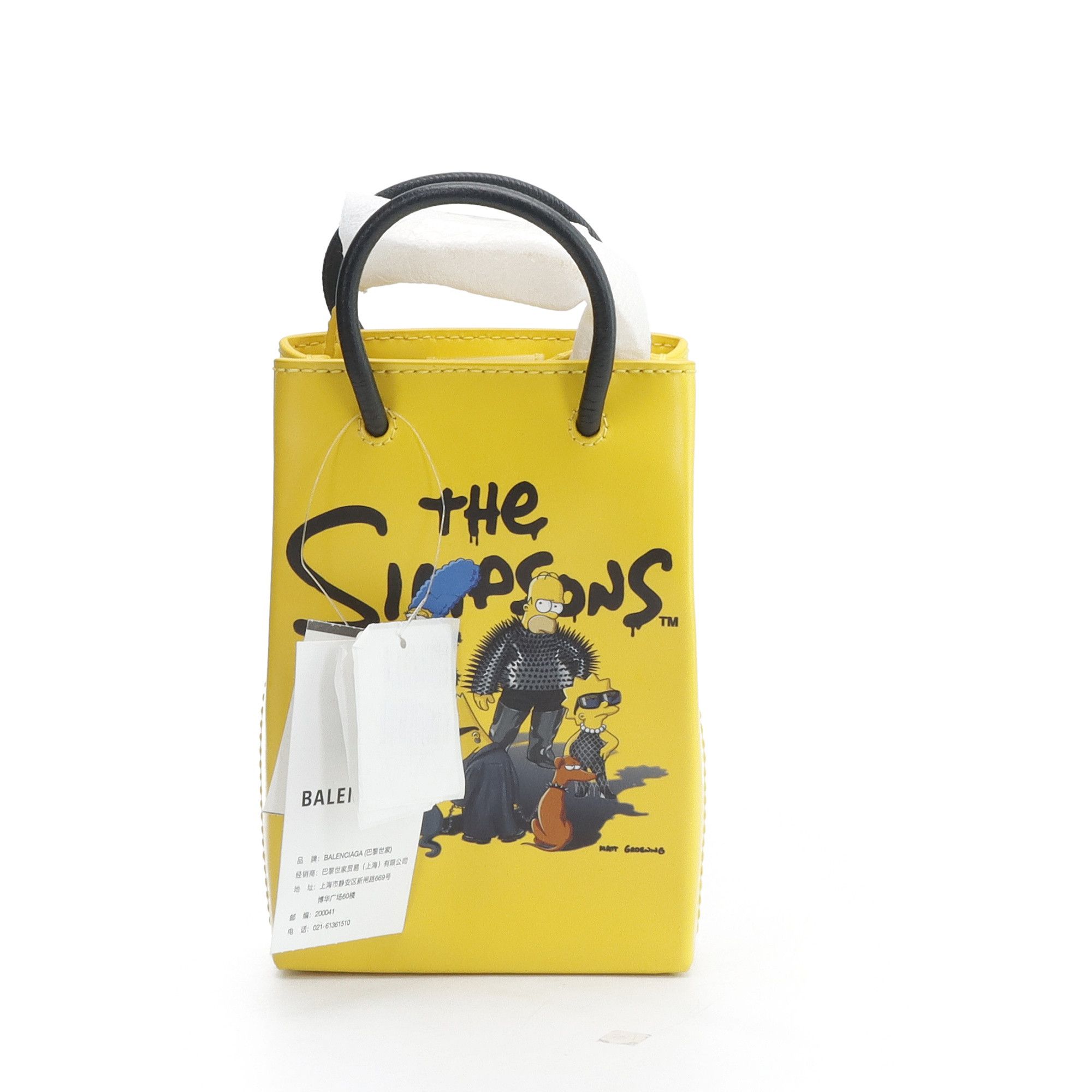 Balenciaga Balenciaga The Simpsons Handle Bag ONE SIZE Size ONE SIZE - 1 Thumbnail