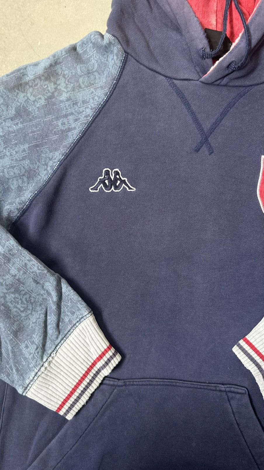 Kappa VINTAGE KAPPA SOCCER DISTRESSED HOODIE Size US M / EU 48-50 / 2 - 3 Thumbnail