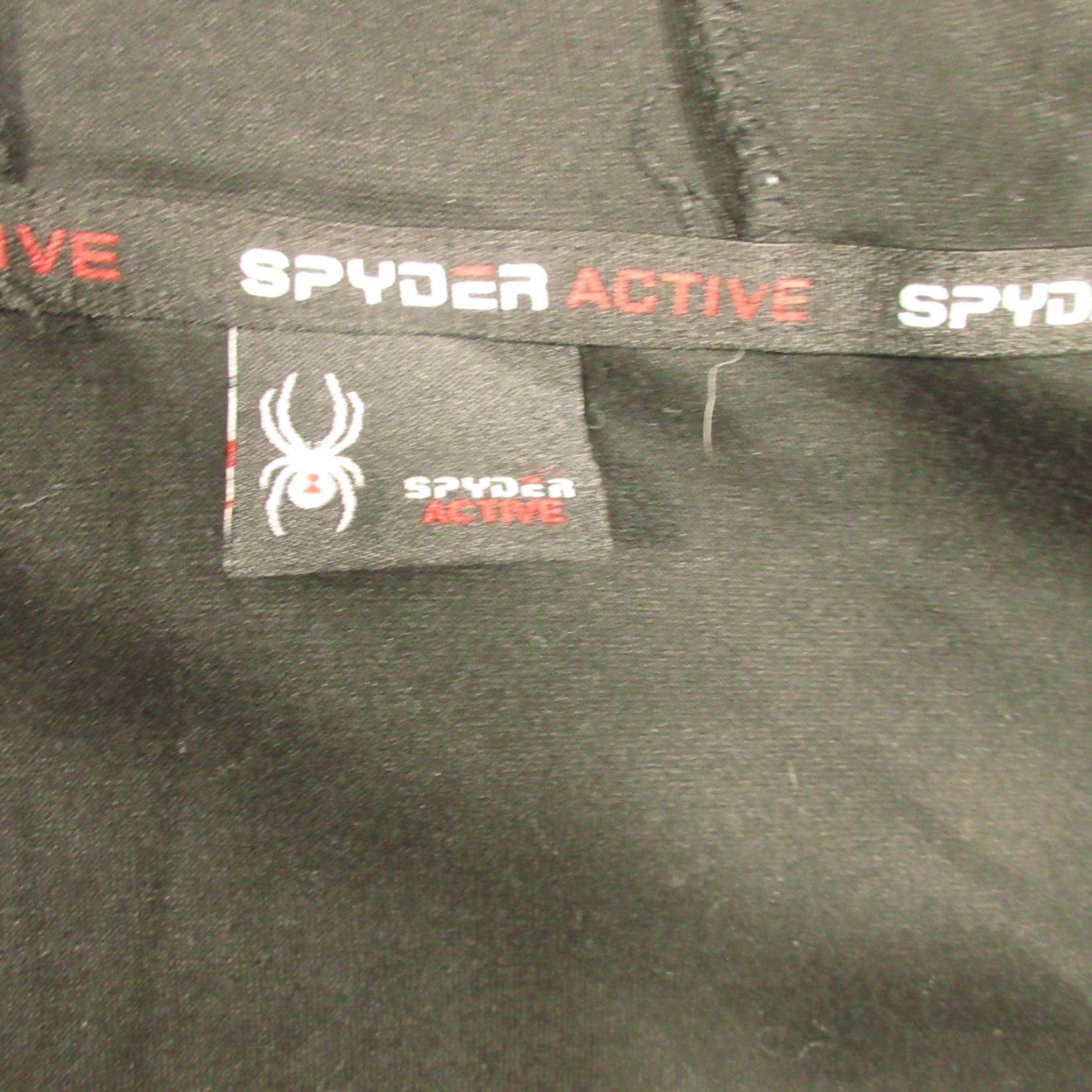 Spyder Spyder Active ProWEB Hoodie Mens XL Solid Black Full Zip Reflective Wind-Resistant Pockets Stretch Jacket Size US XL / EU 56 / 4 - 3 Thumbnail