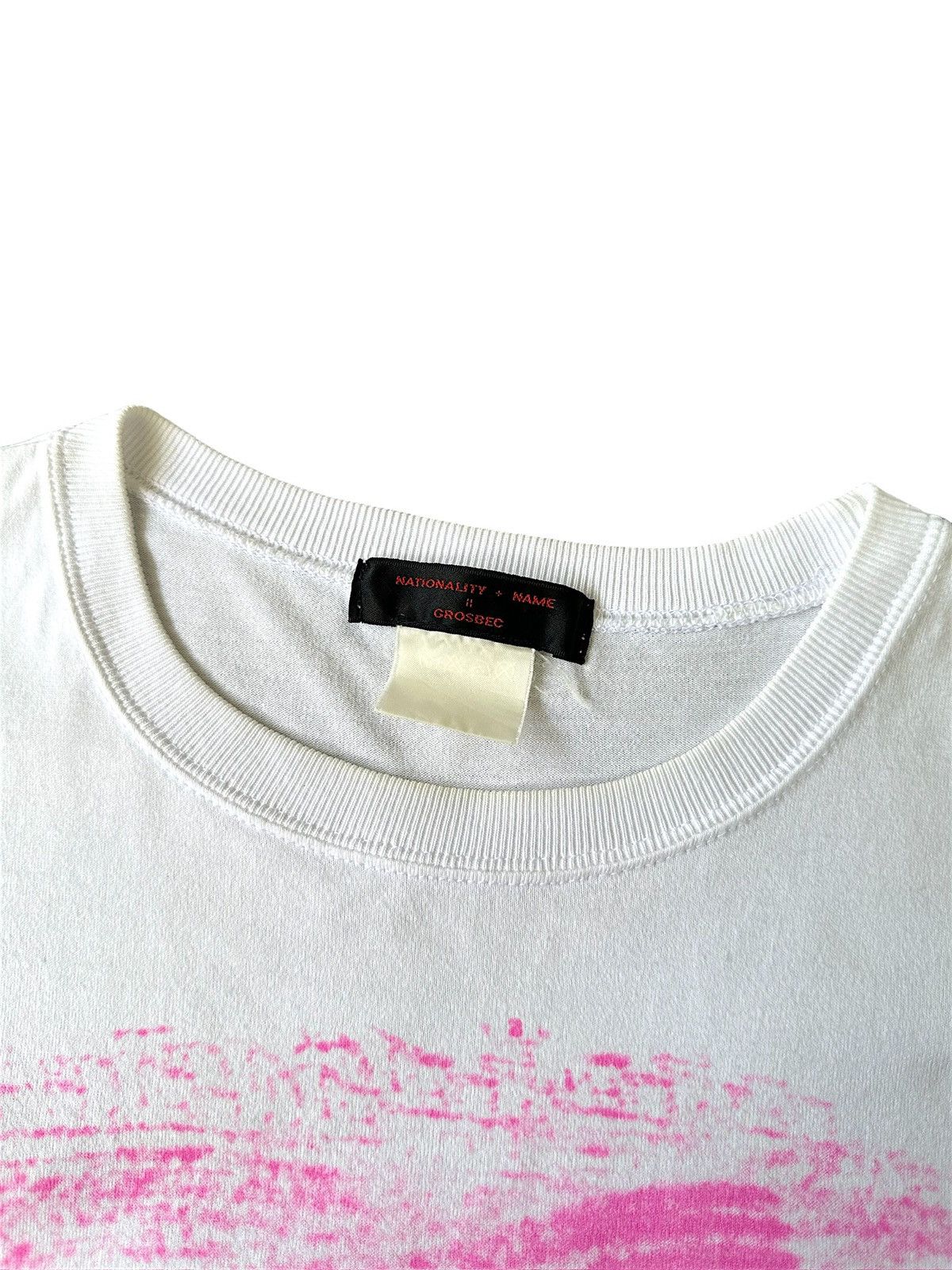 20471120 90's Nationality + Name = Grosbec punk statement tee Size US S / EU 44-46 / 1 - 5 Thumbnail