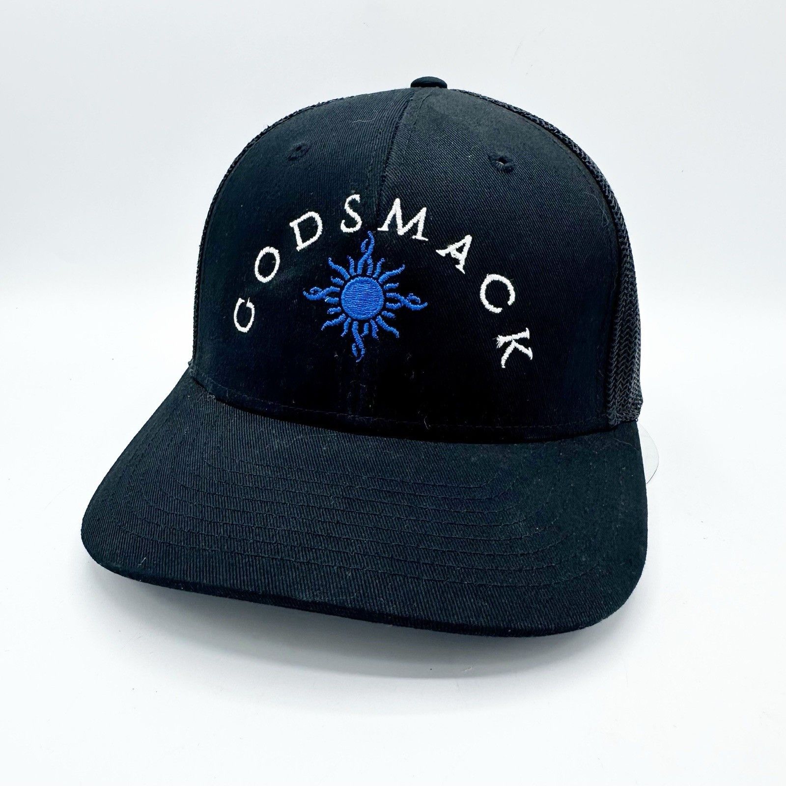 The Game GODSMACK Music Band Embroidered Snapback Mesh Trucker Hat Size ONE SIZE - 1 Thumbnail