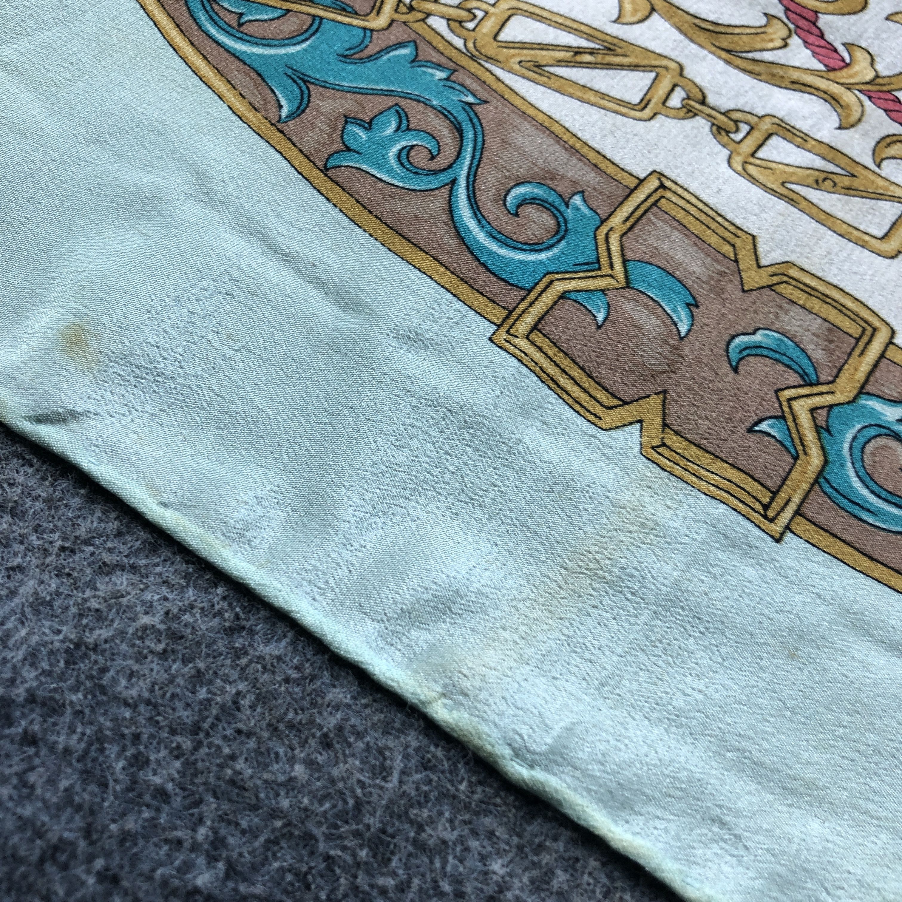 Japanese Brand Luxury Tassels Hand Rolled Silk Scarf M1063 Size ONE SIZE - 8 Thumbnail