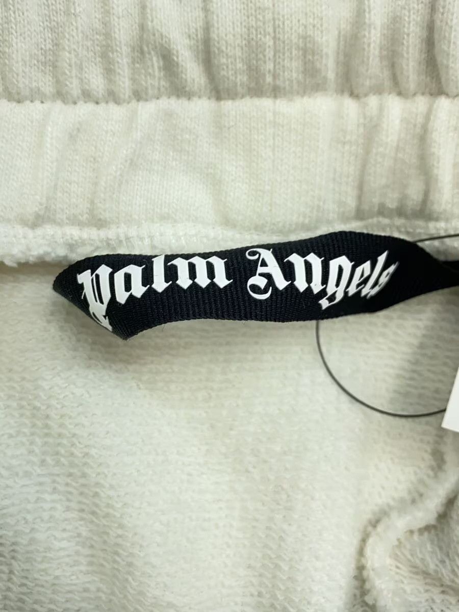 Palm Angels Palm Angels Logo Patch Cotton Sweatpants White Size US 30 / EU 46 - 4 Thumbnail