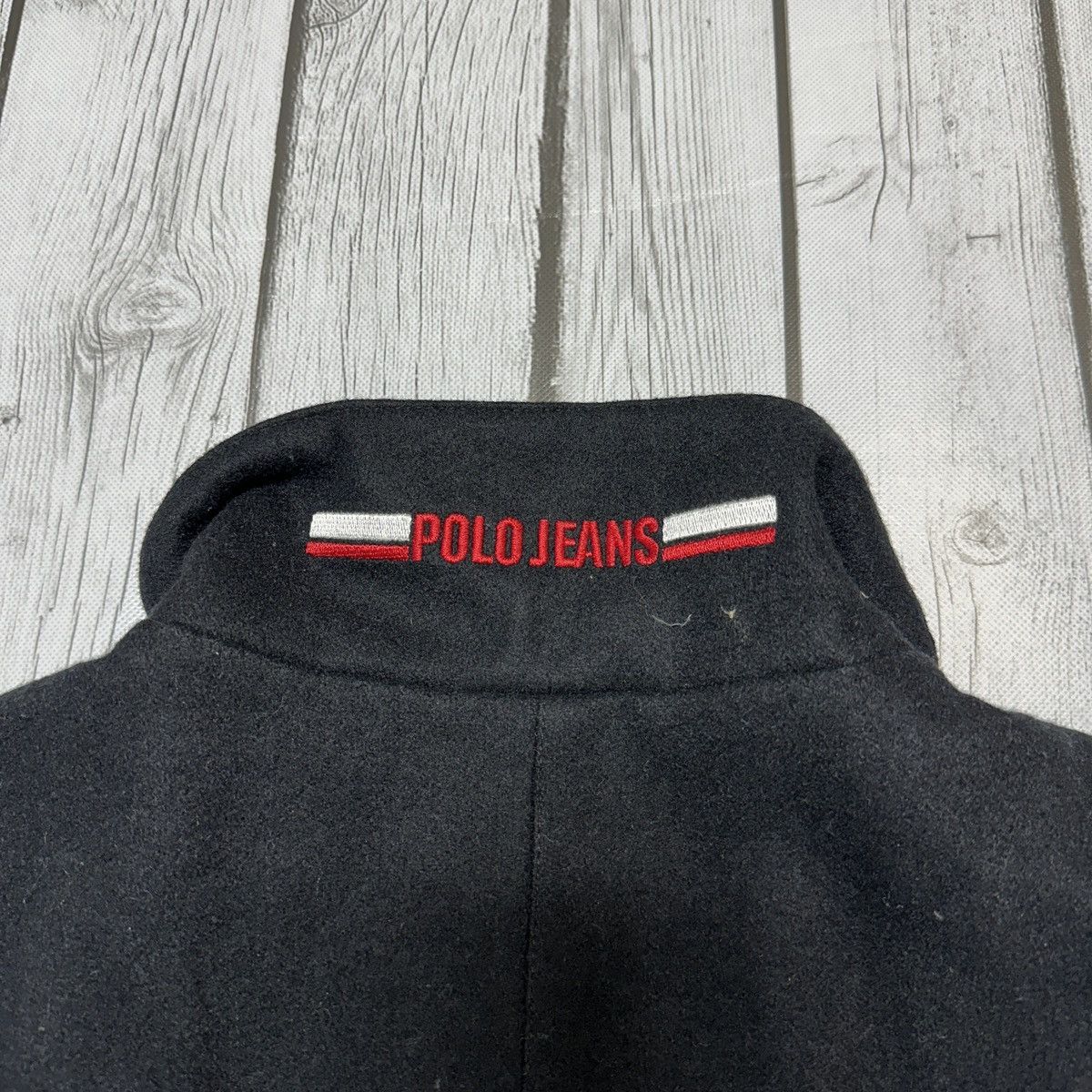 Vintage Vintage Polo Jeans wool jacket Size US M / EU 48-50 / 2 - 4 Thumbnail