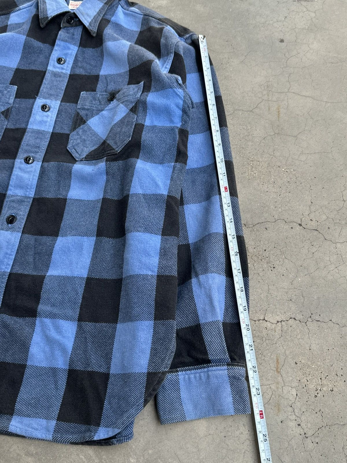 Sugar Cane Sugar Canes By Toyo Enterprise Heavy Cotton Flannel Shirt Size US L / EU 52-54 / 3 - 9 Thumbnail