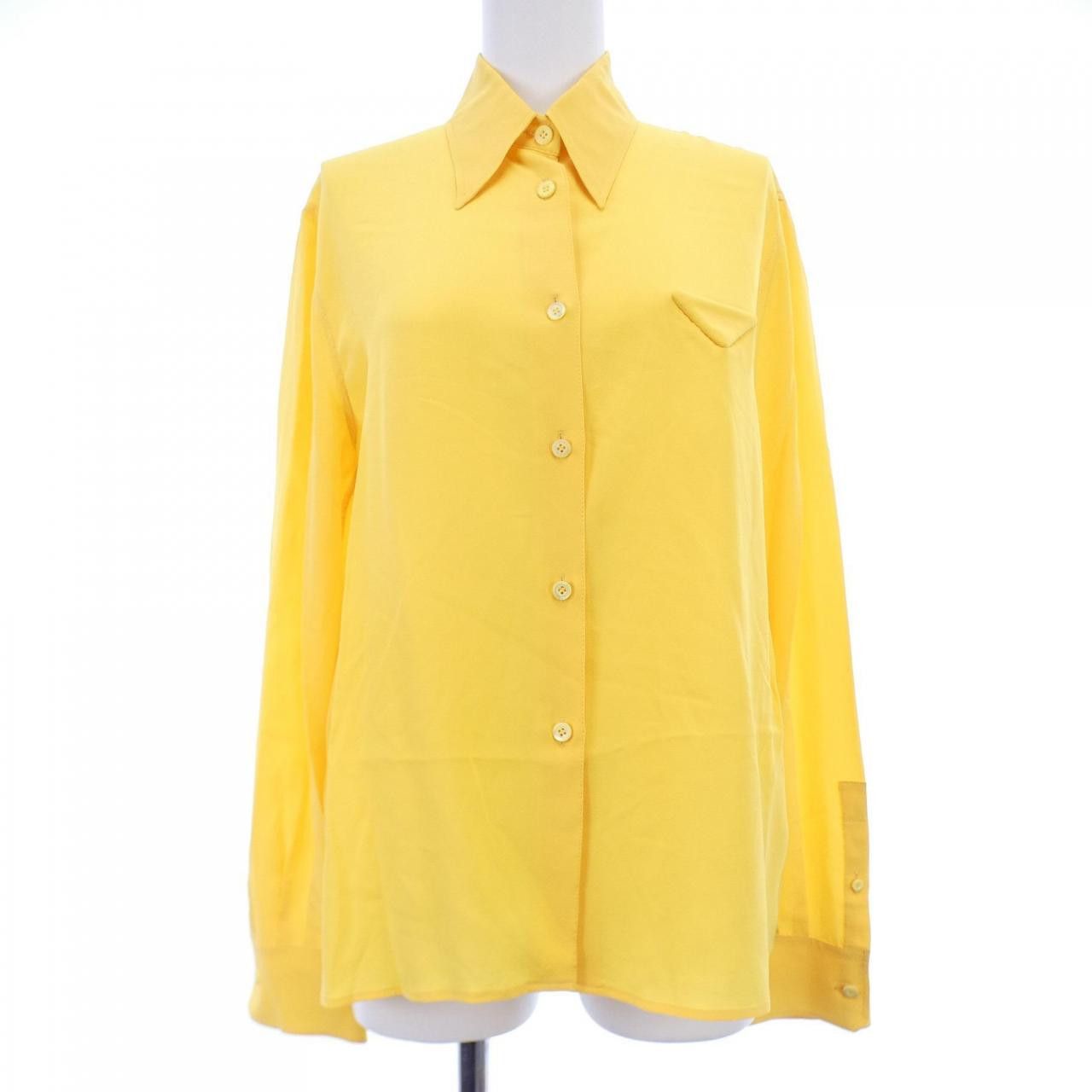 Prada Prada Prada P473F S221 1H51 Silk Shirt Others Tops P473F S221 1H51 DUTY FREE for USA Size ONE SIZE - 1 Thumbnail