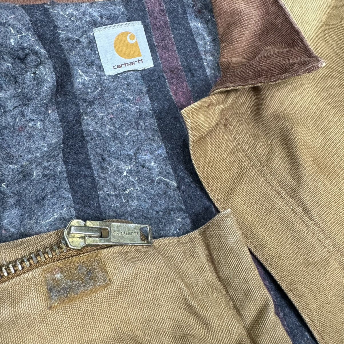 Carhartt × Carhartt Wip × Vintage ☀️CARHARTT CHORE WORKWEAR BUTTON JACKET Size US XL / EU 56 / 4 - 6 Thumbnail